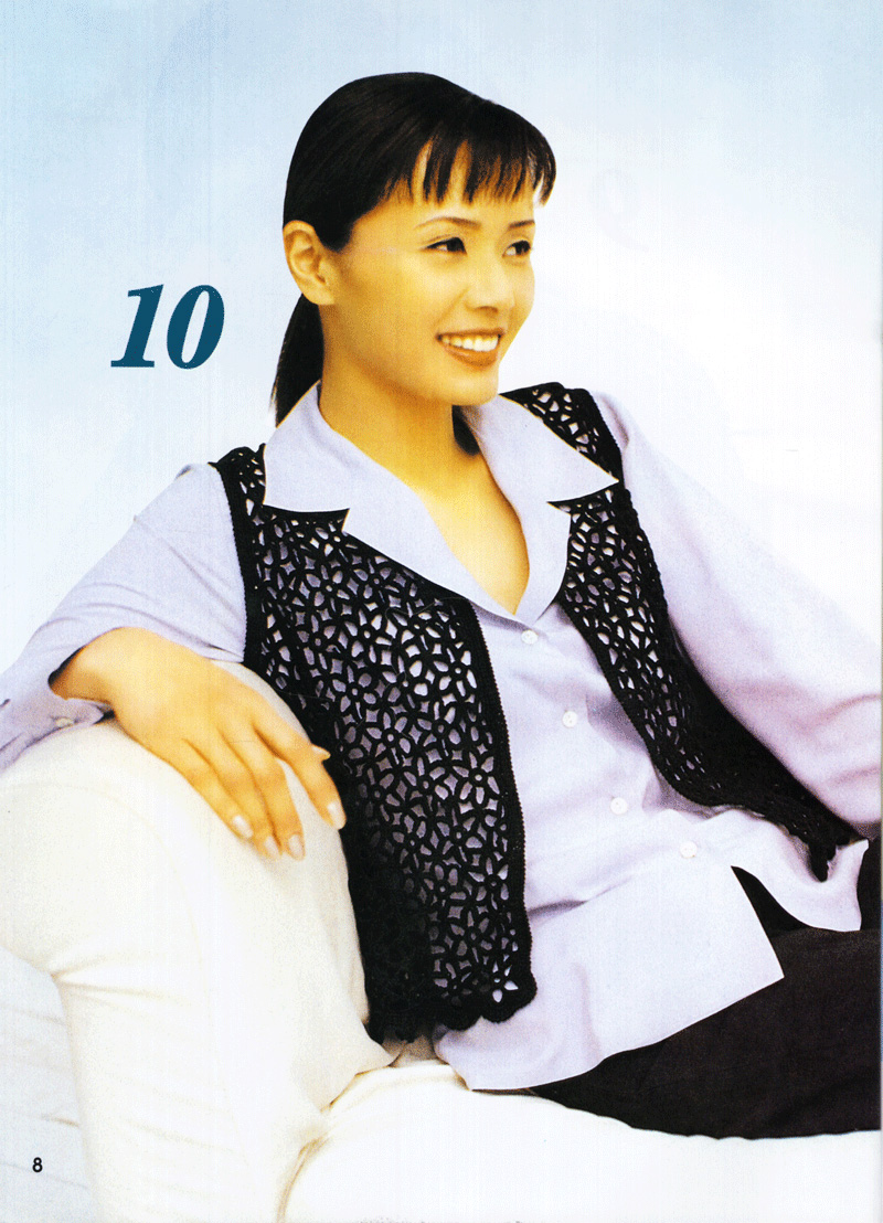 kỹ thuật móc len sợi - thời trang hè thu