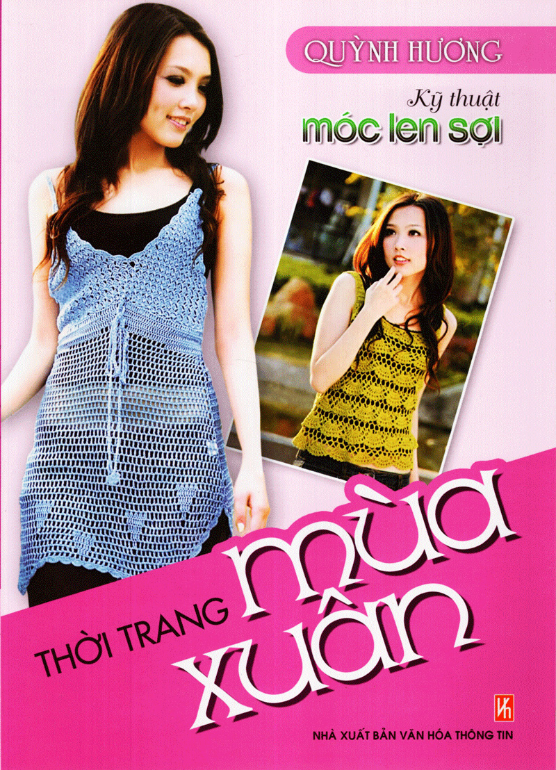 kỹ thuật móc len sợi - thời trang mùa xuân