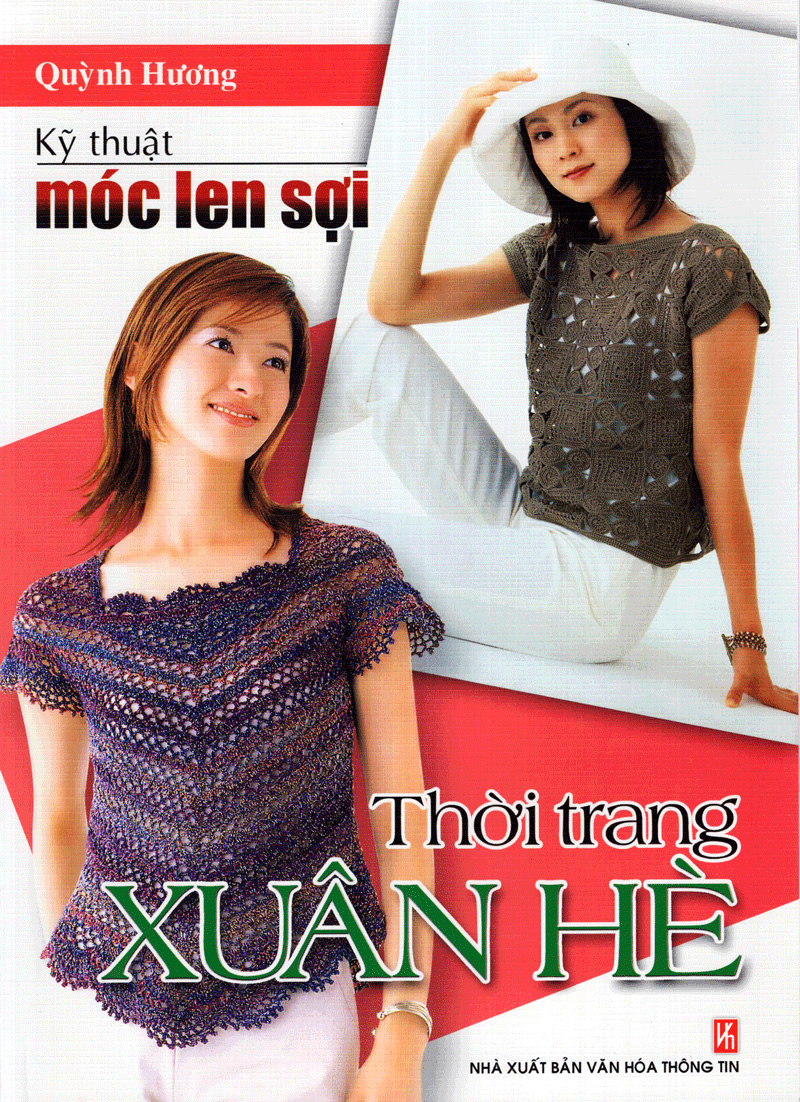 kỹ thuật móc len sợi - thời trang xuân hè