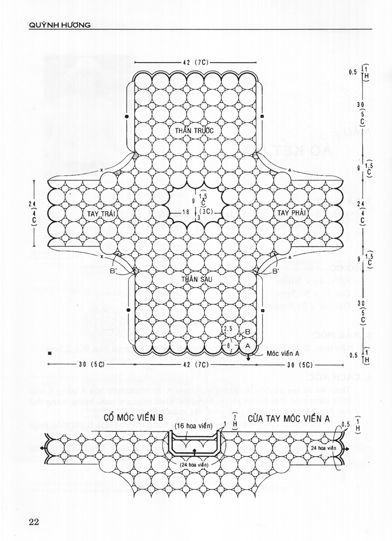 kỹ thuật móc len sợi - thời trang xuân hè