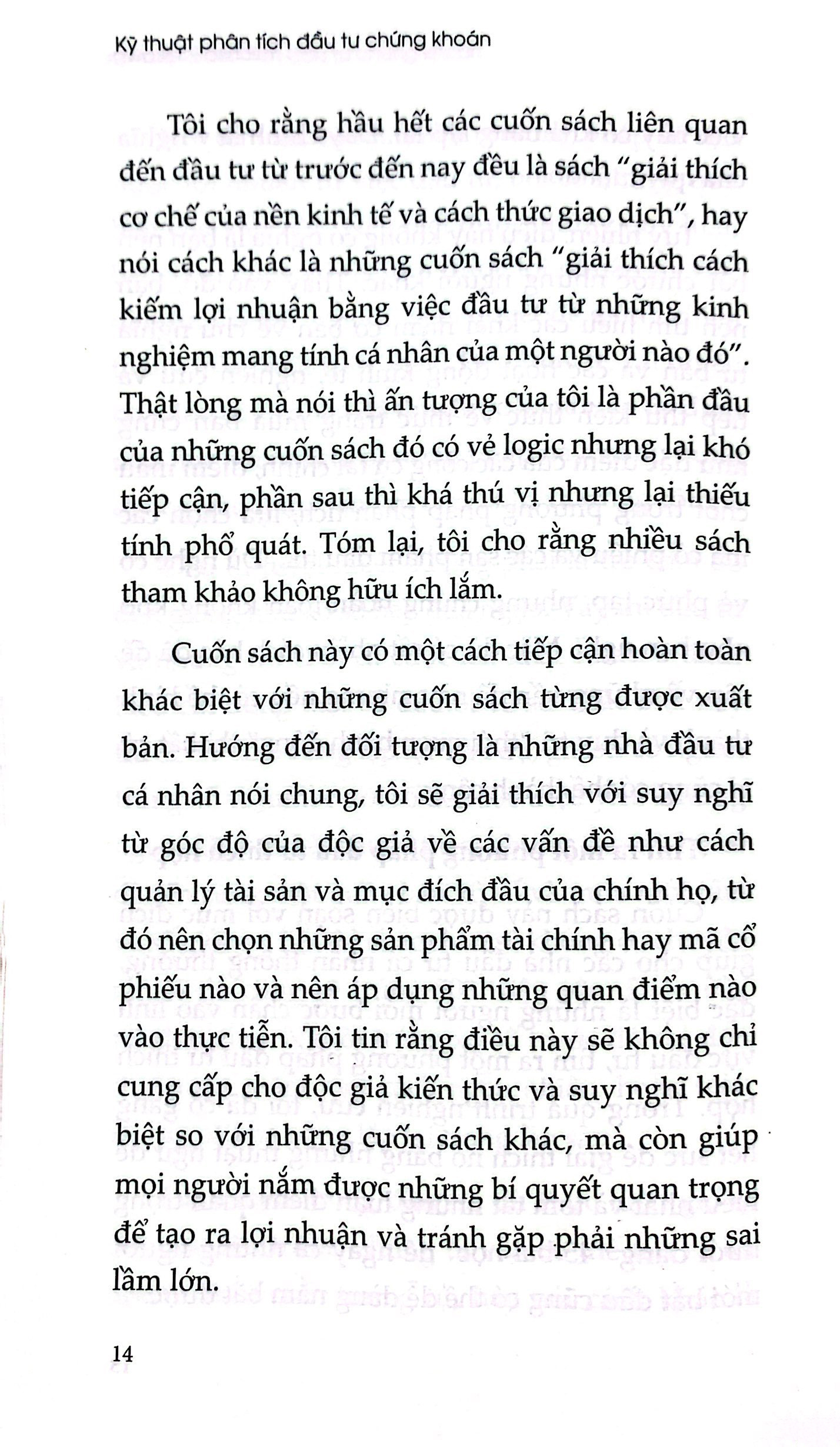 kỹ thuật phân tích đầu tư chứng khoán