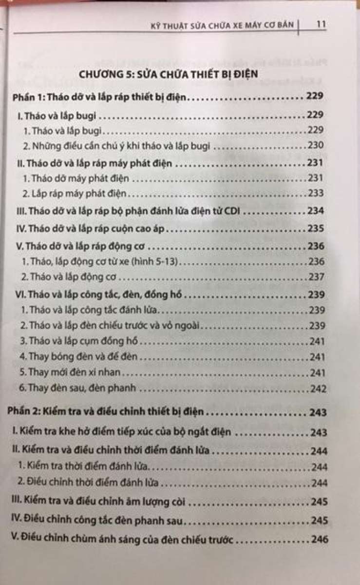 kỹ thuật sửa chữa xe máy cơ bản (tái bản 2019)