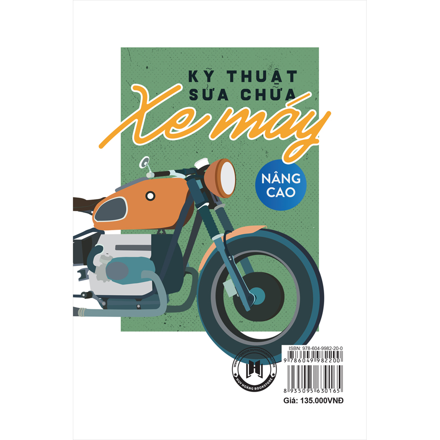 kỹ thuật sữa chữa xe máy nâng cao (tái bản 2020)