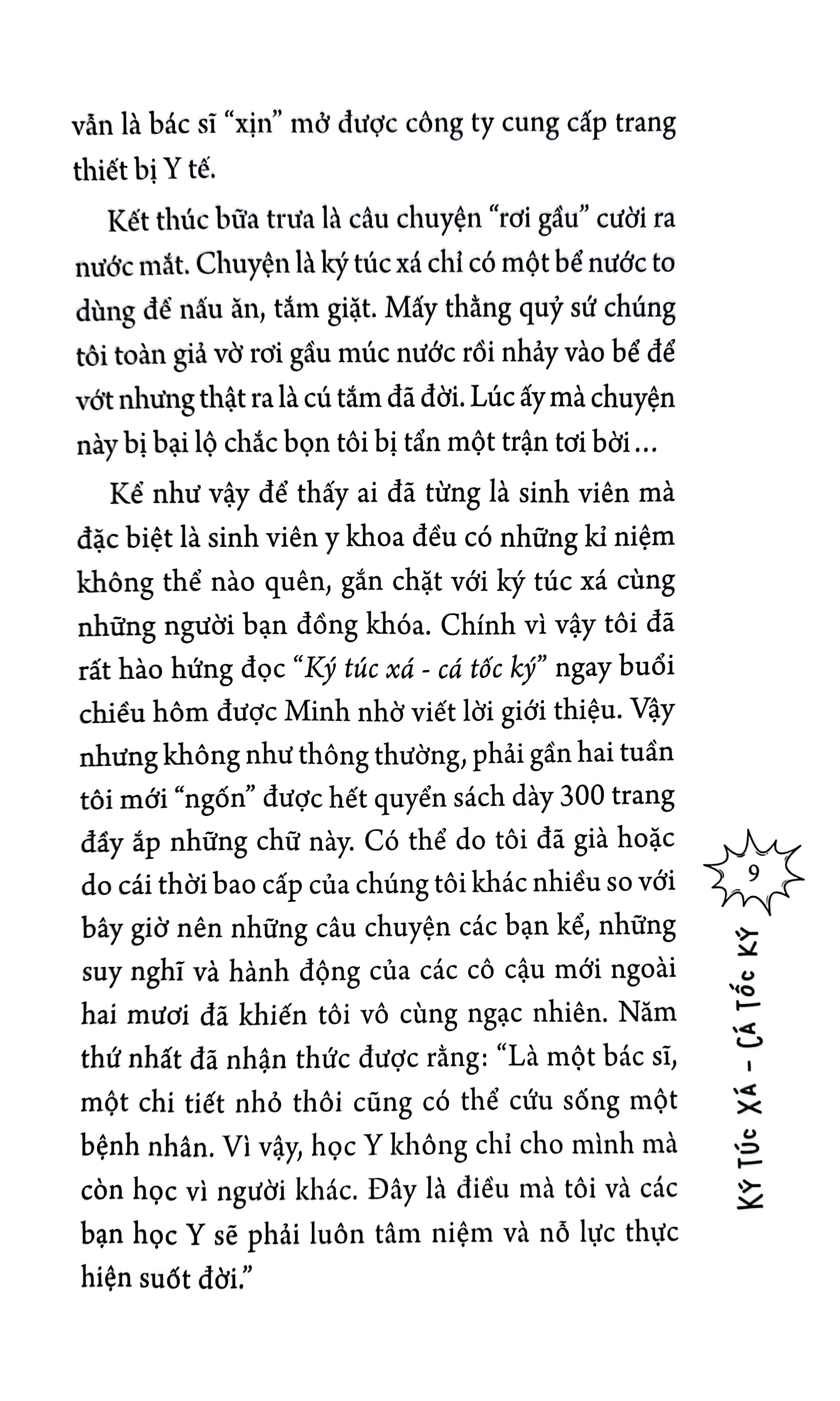 ký túc xá - cá tốc ký - chuyện trời ơi đất hỡi của sinh viên mặc áo blouse trắng
