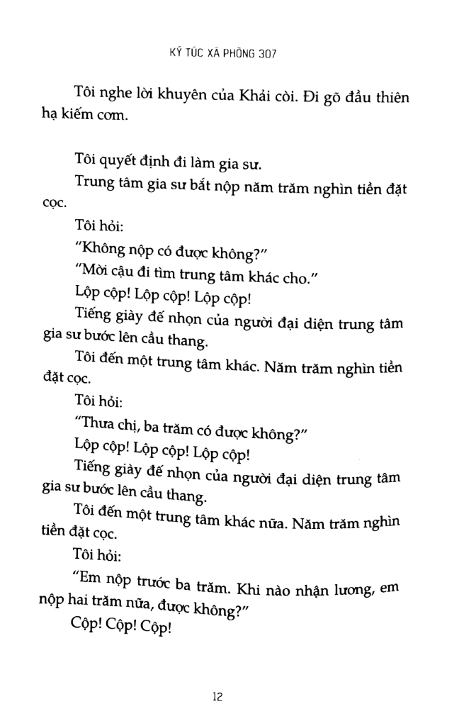 ký túc xá phòng 307