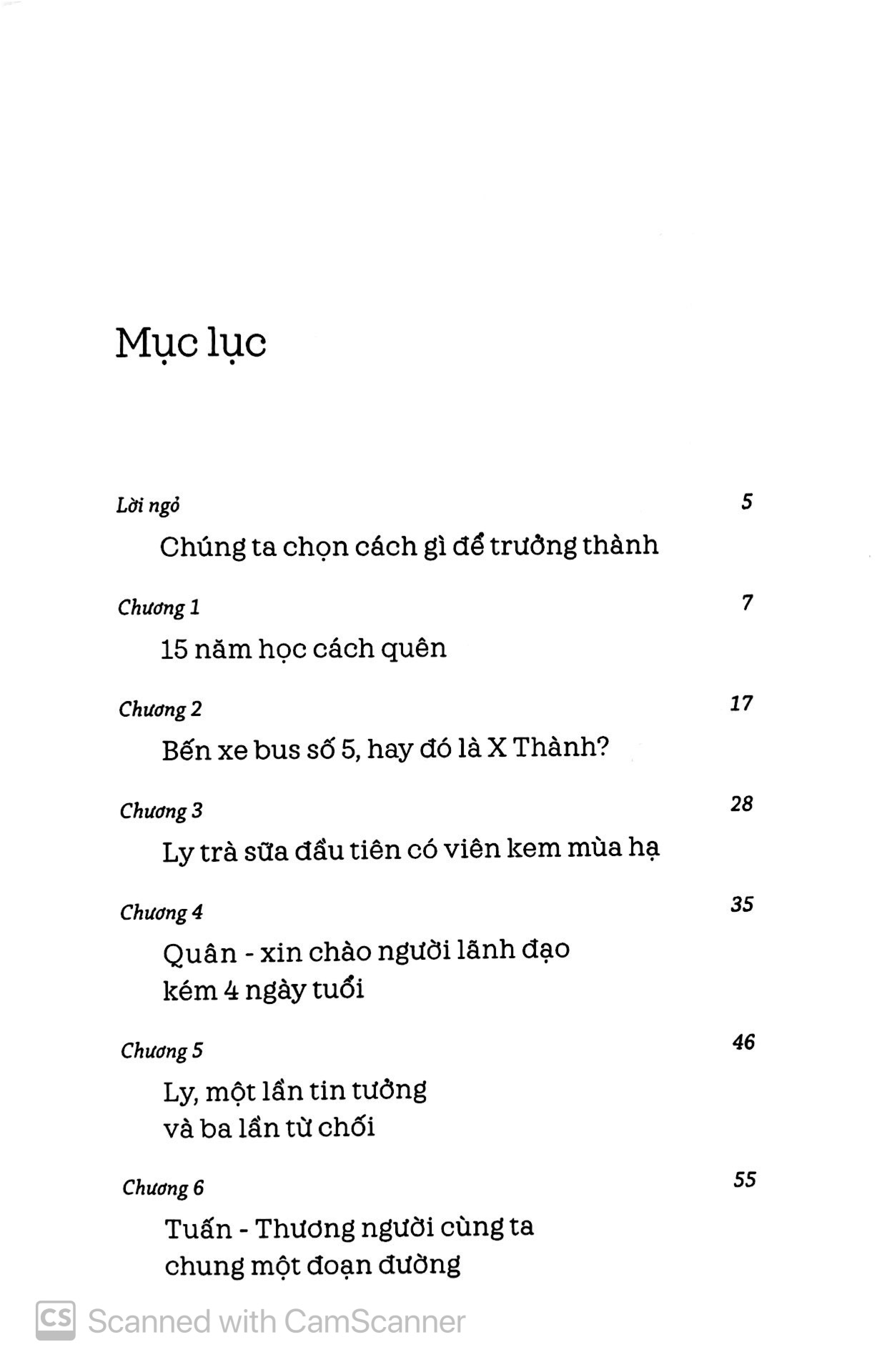 ký ức được đánh số - chọn cách nào để trưởng thành