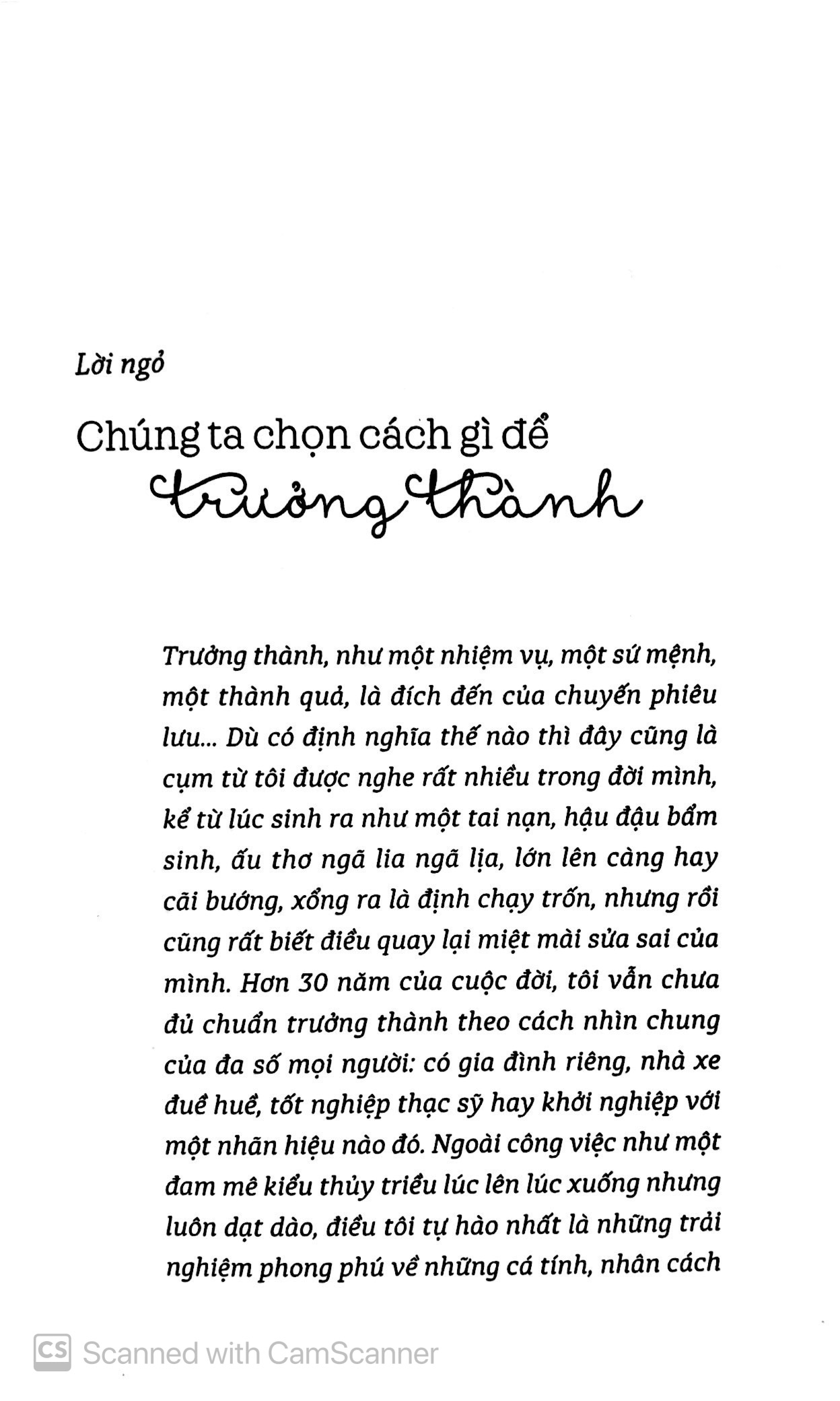 ký ức được đánh số - chọn cách nào để trưởng thành