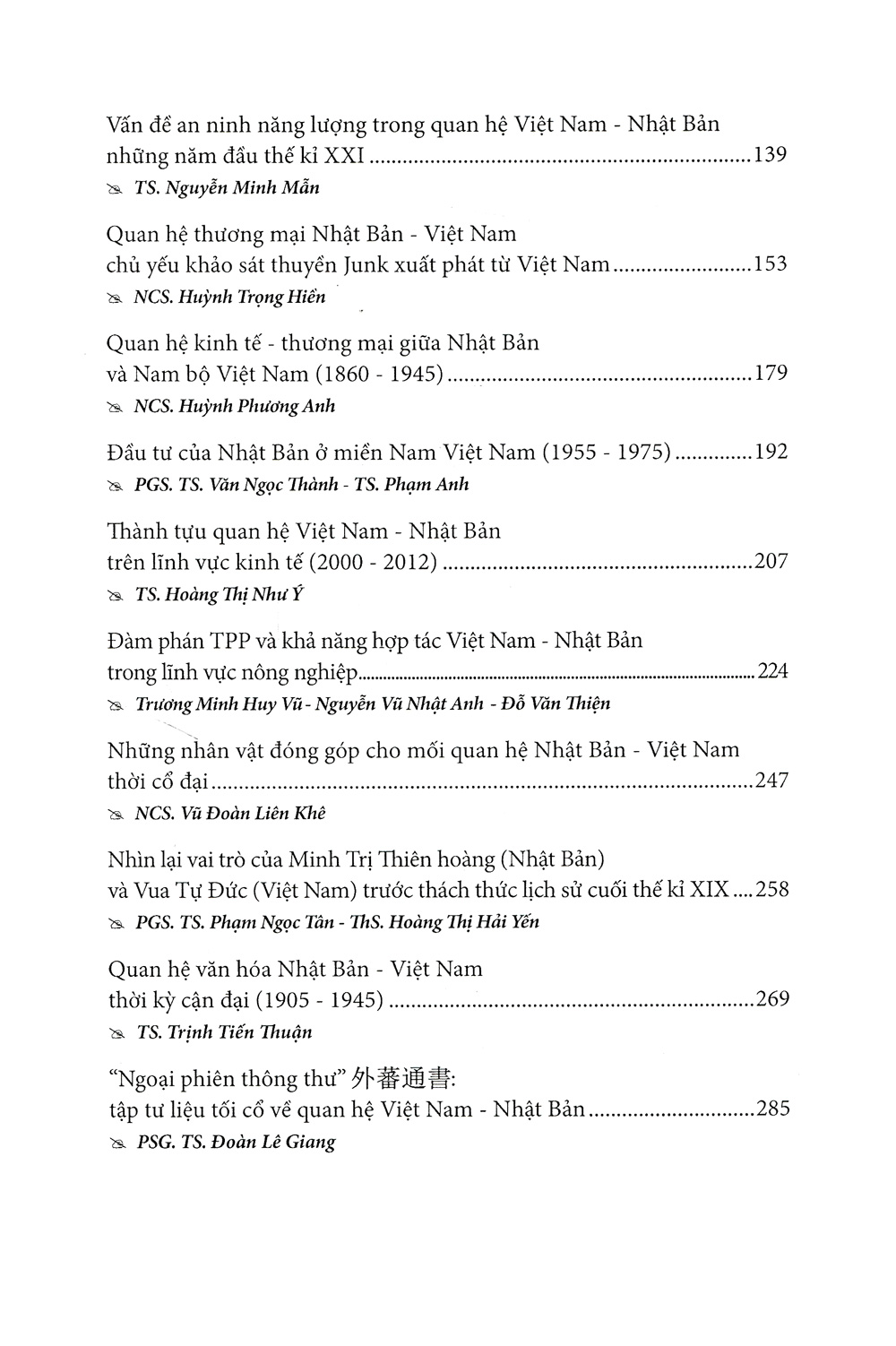 kỷ yếu hội thảo khoa học - 40 năm quan hệ việt nam nhật bản - thành quả và triển vọng