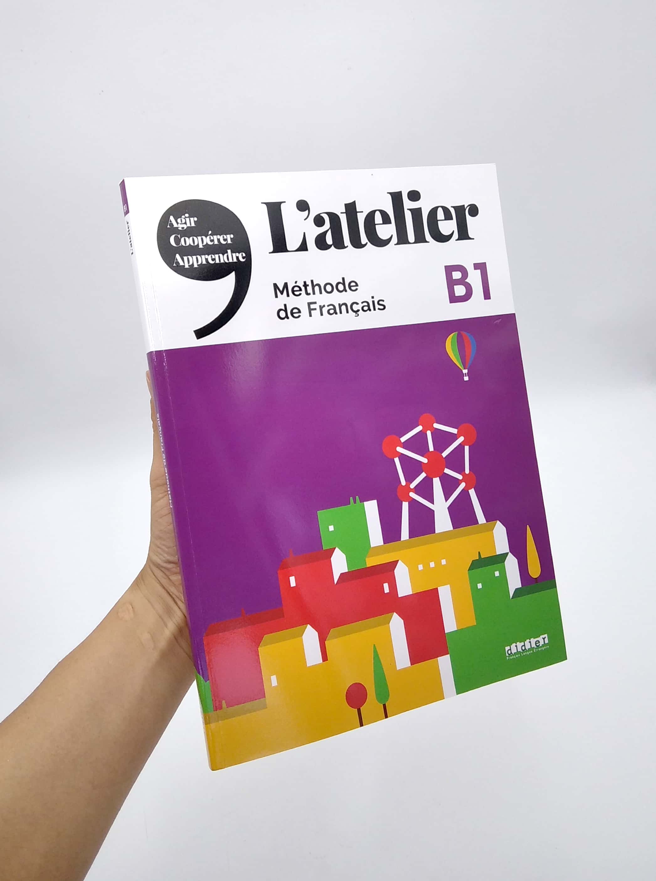 l'atelier niv .b1 (éd.2020) - livre + dvdrom