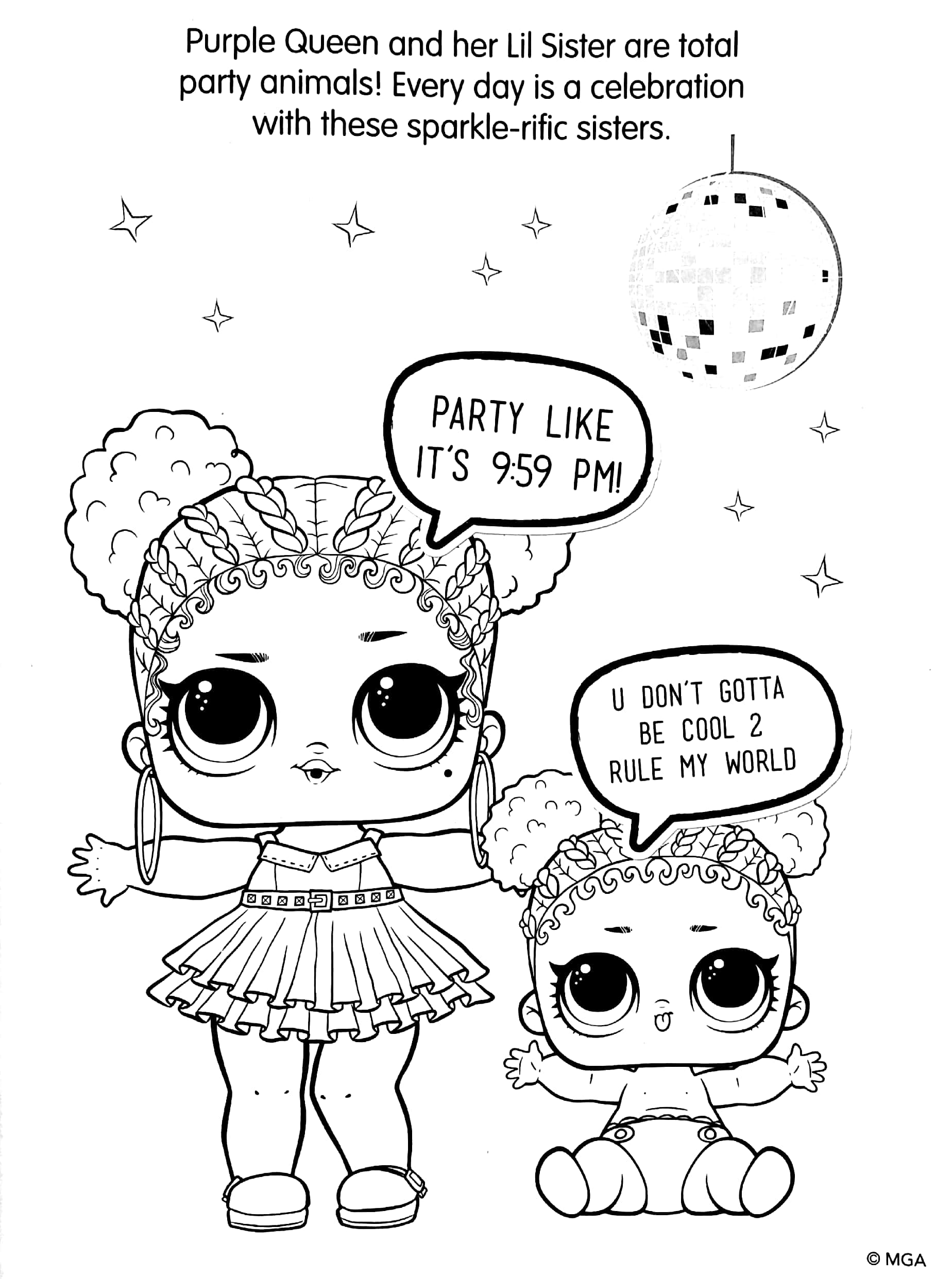 l.o.l surprise! cute rebels deluxe colouring book