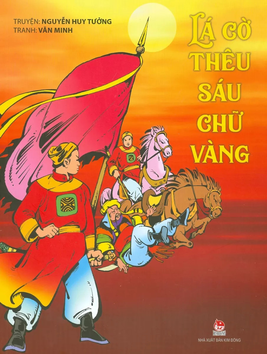 lá cờ thêu sáu chữ vàng (tái bản 2021)