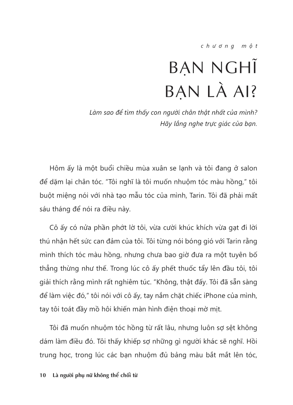 là người phụ nữ không thể chối từ - 8 bí quyết xây dựng nội lực và sự tự tin bền vững