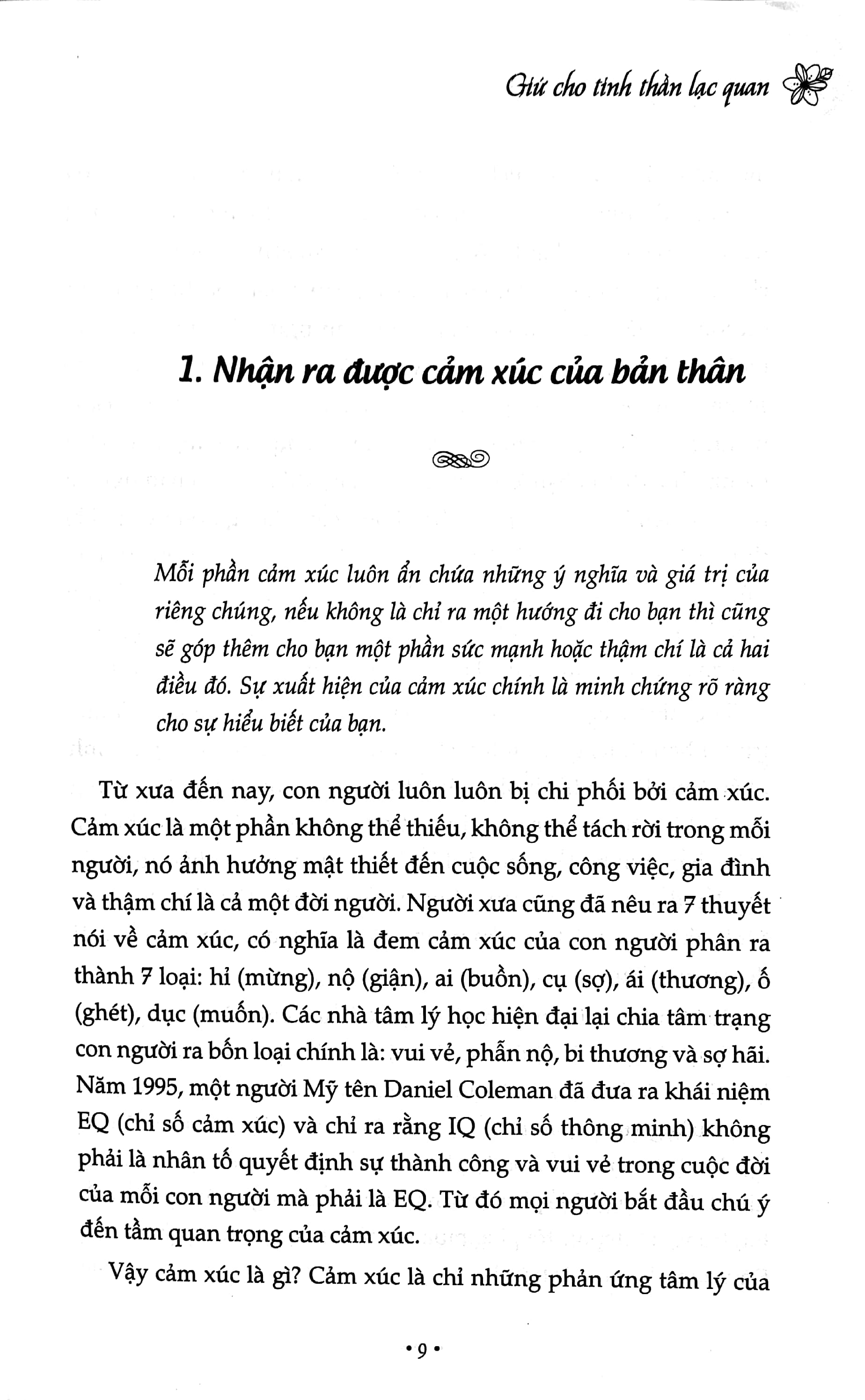 là phụ nữ phải biết sống vui vẻ