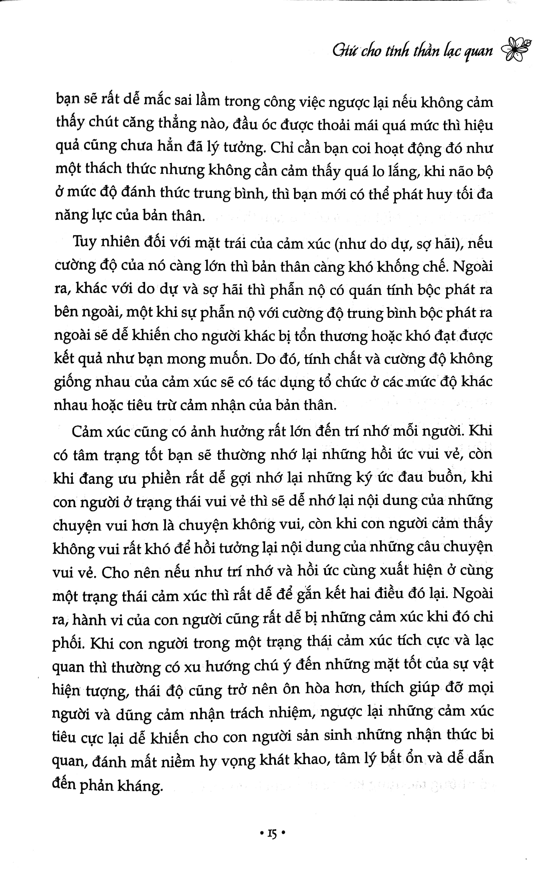 là phụ nữ phải biết sống vui vẻ