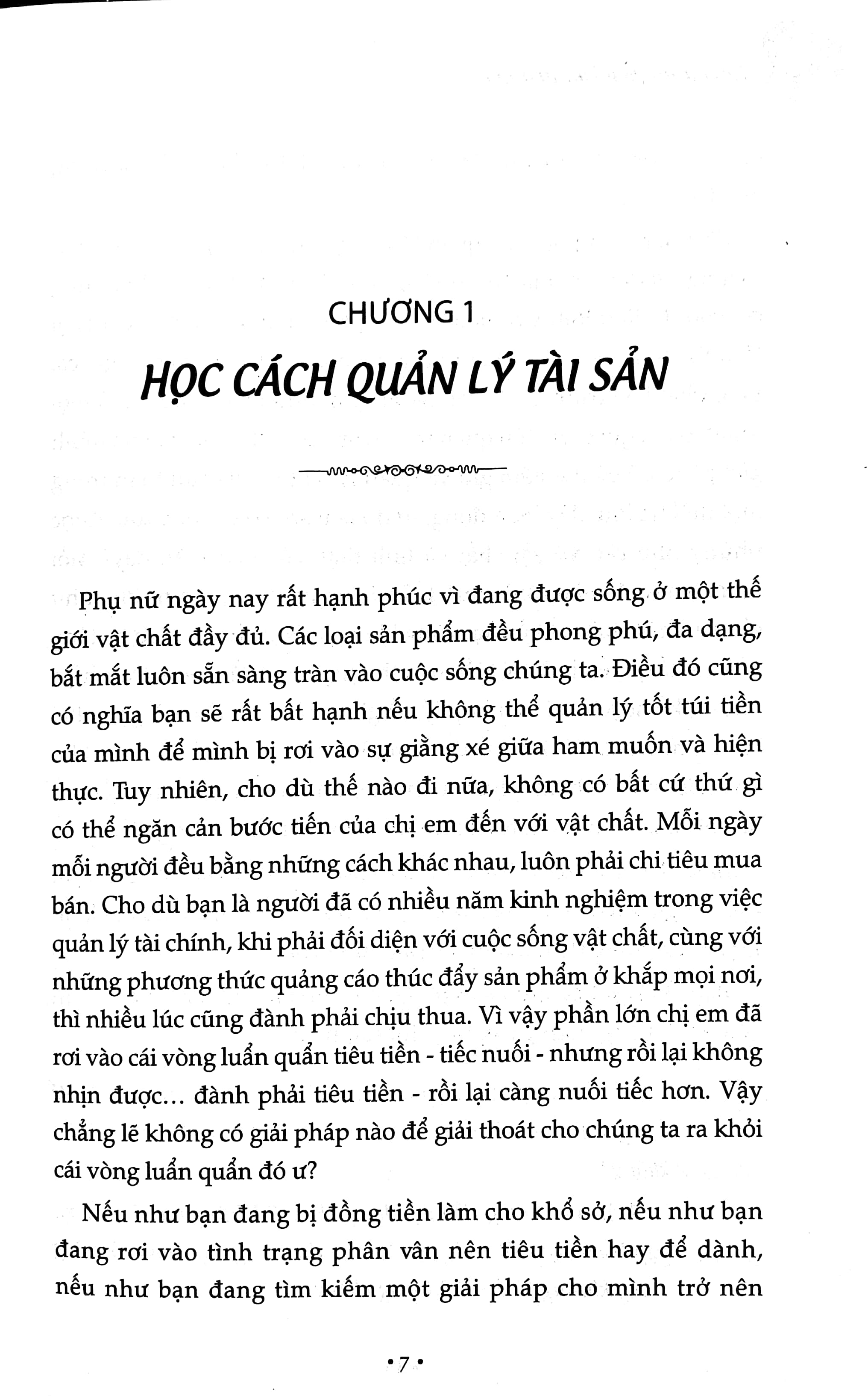 là phụ nữ phải biết tiêu tiền