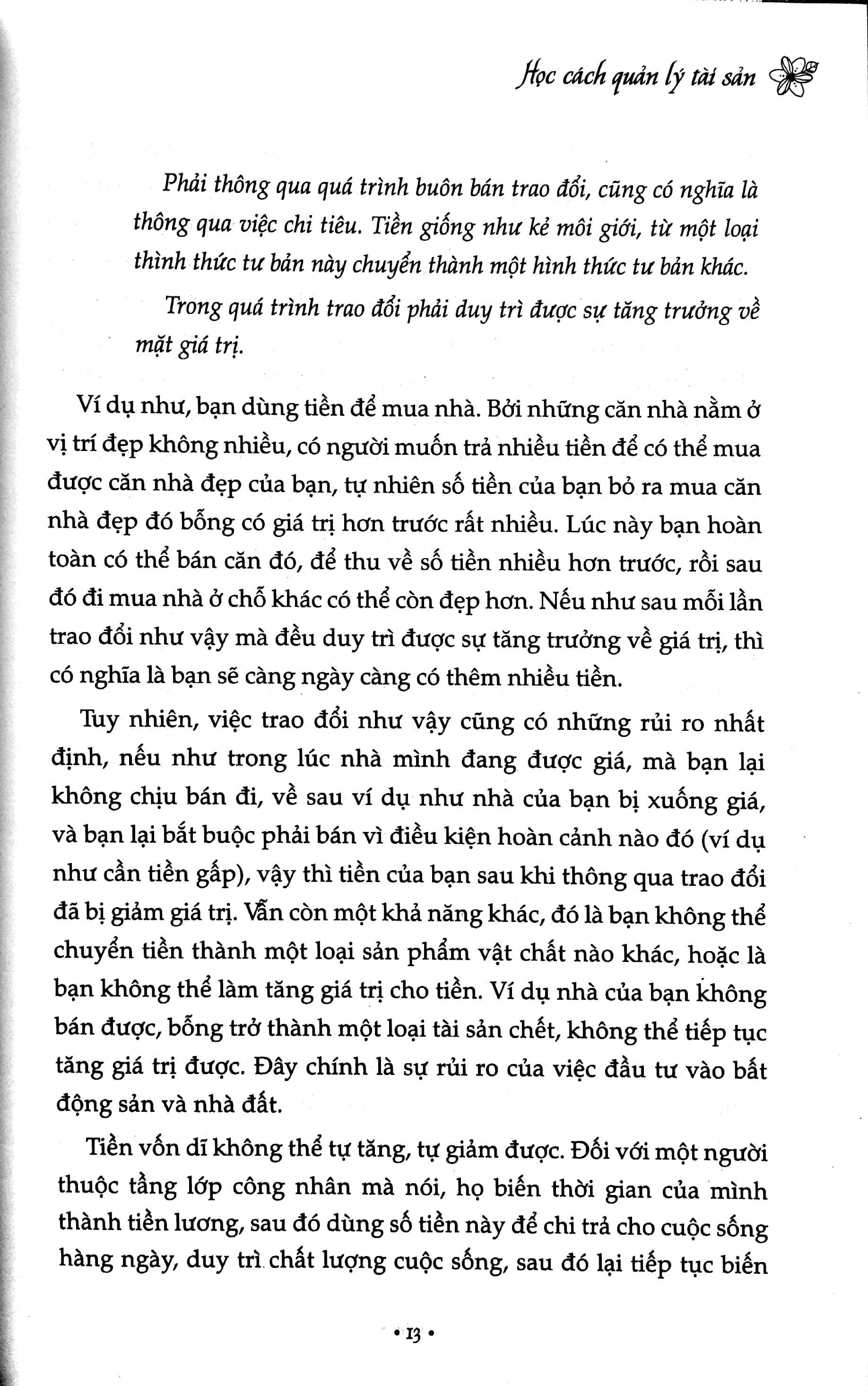 là phụ nữ phải biết tiêu tiền