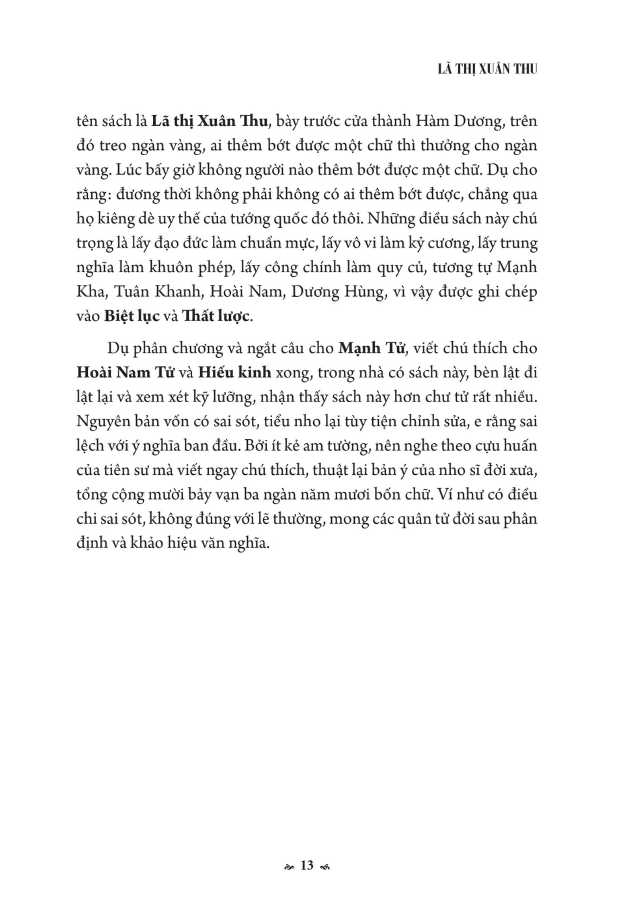 lã thị xuân thu - bìa cứng