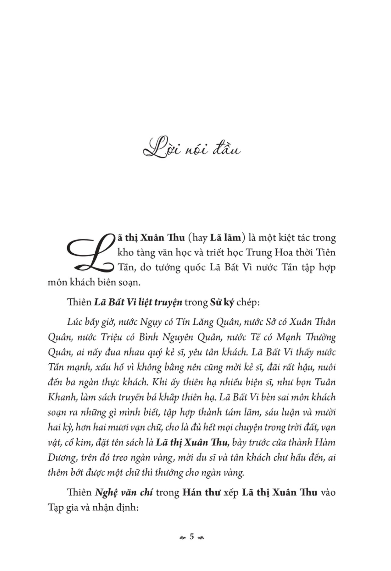 lã thị xuân thu - bìa cứng