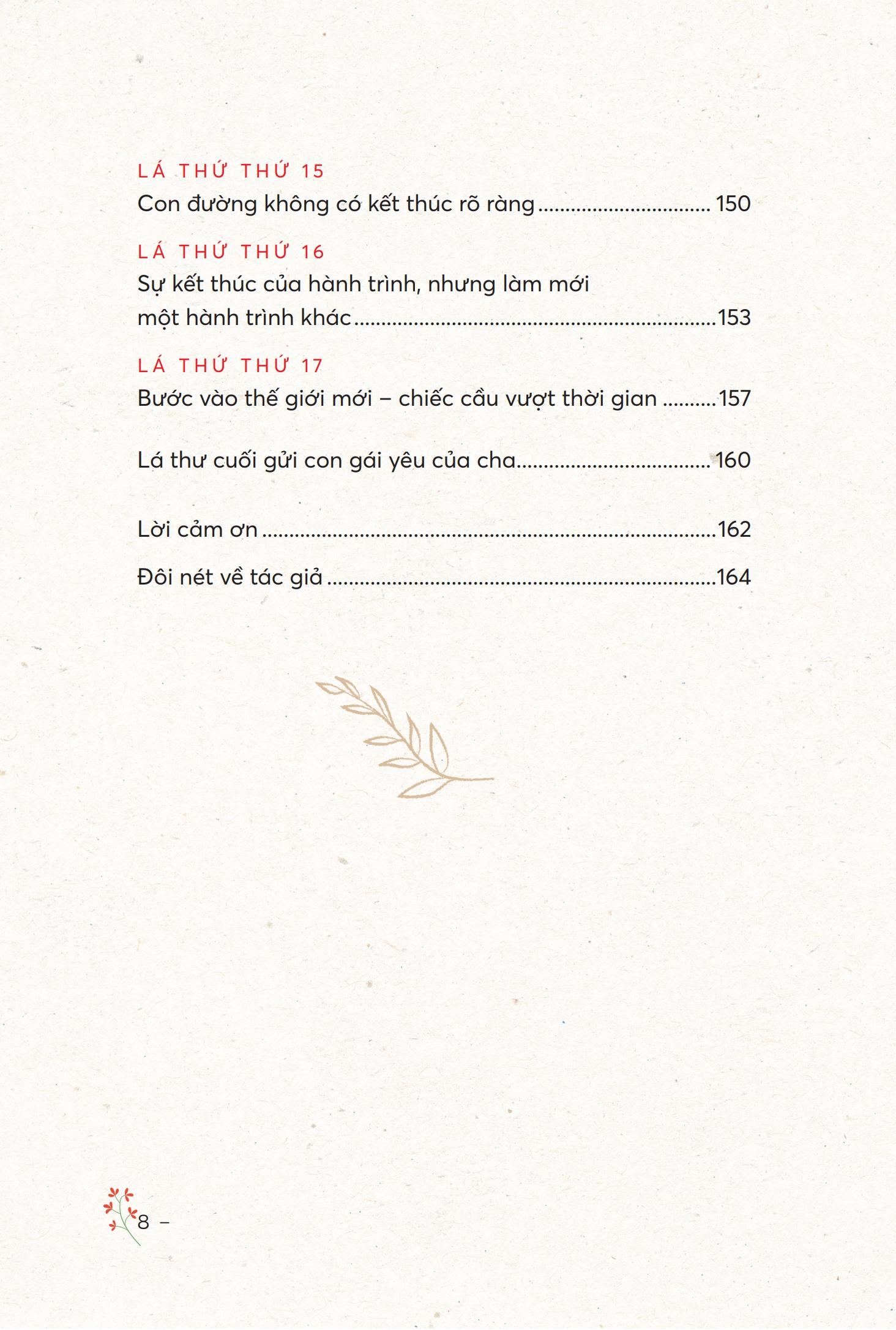 La Thu Cha Gui Con Gai - Bia Cung