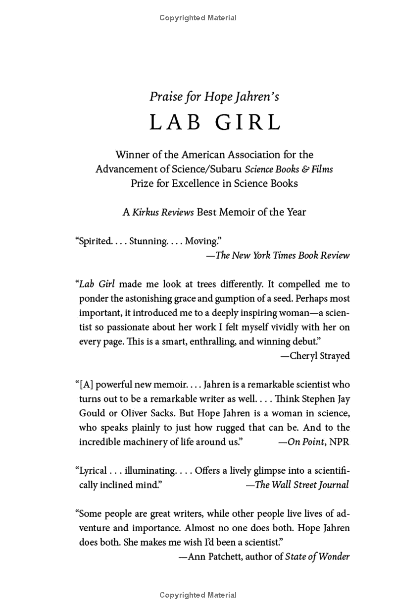 lab girl