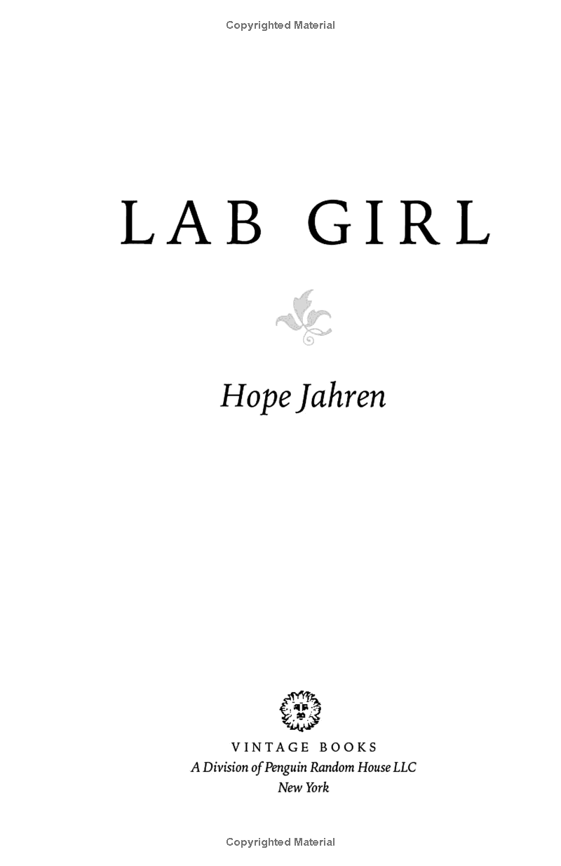 lab girl