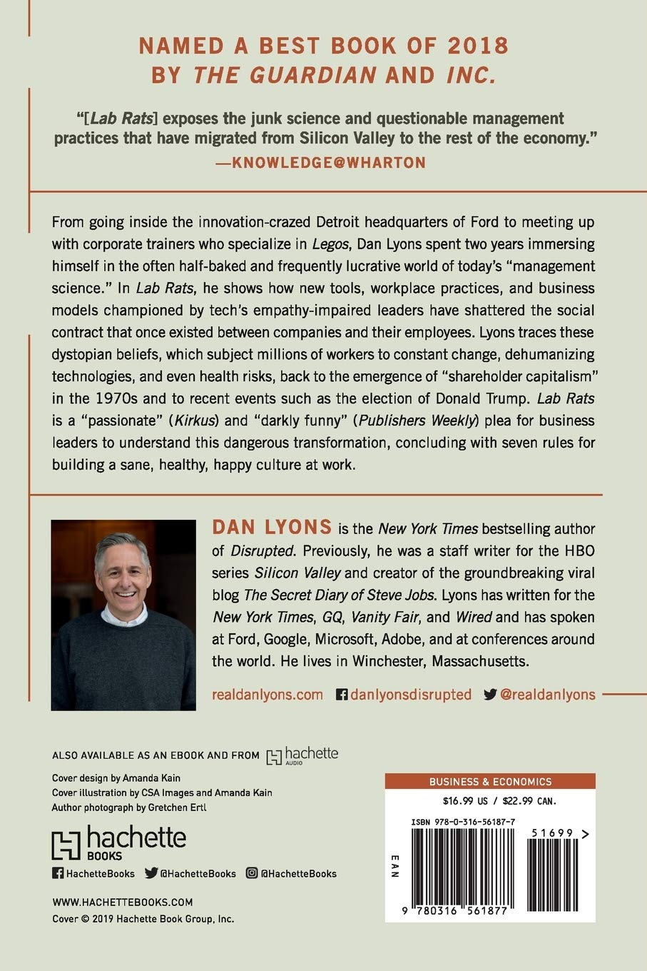 lab rats: tech gurus, junk science, and management fads - my quest to make work less miserable