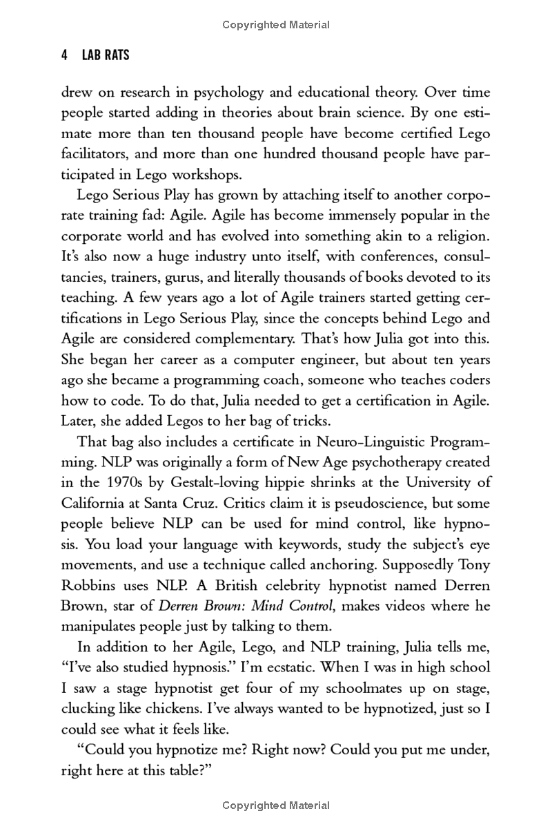 lab rats: tech gurus, junk science, and management fads - my quest to make work less miserable