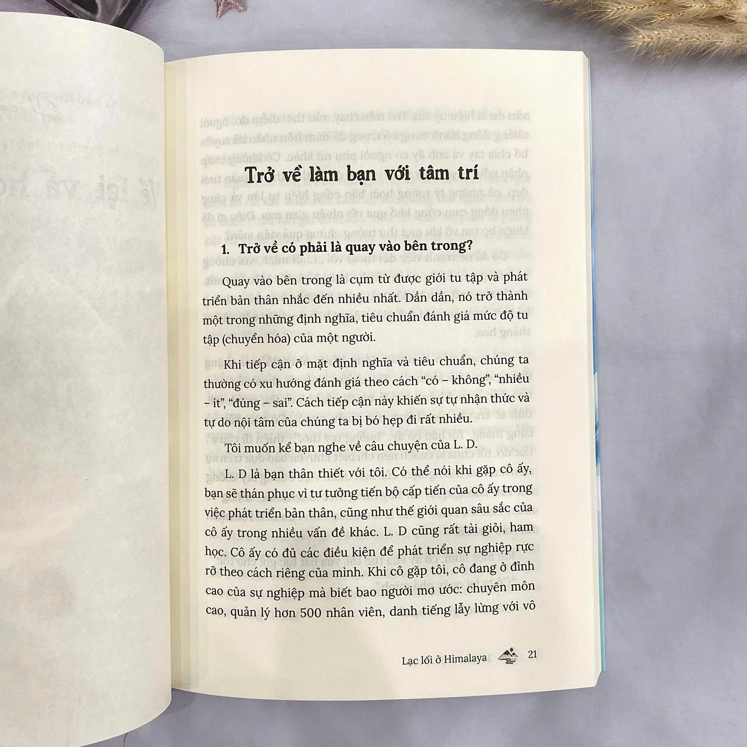 Lac Loi O Himalaya - Con Duong "Ve Nha Voi Chinh Minh", "Hoc Ra Tu Minh" Va Hien Thuc Hoa Nhung Phep Mau