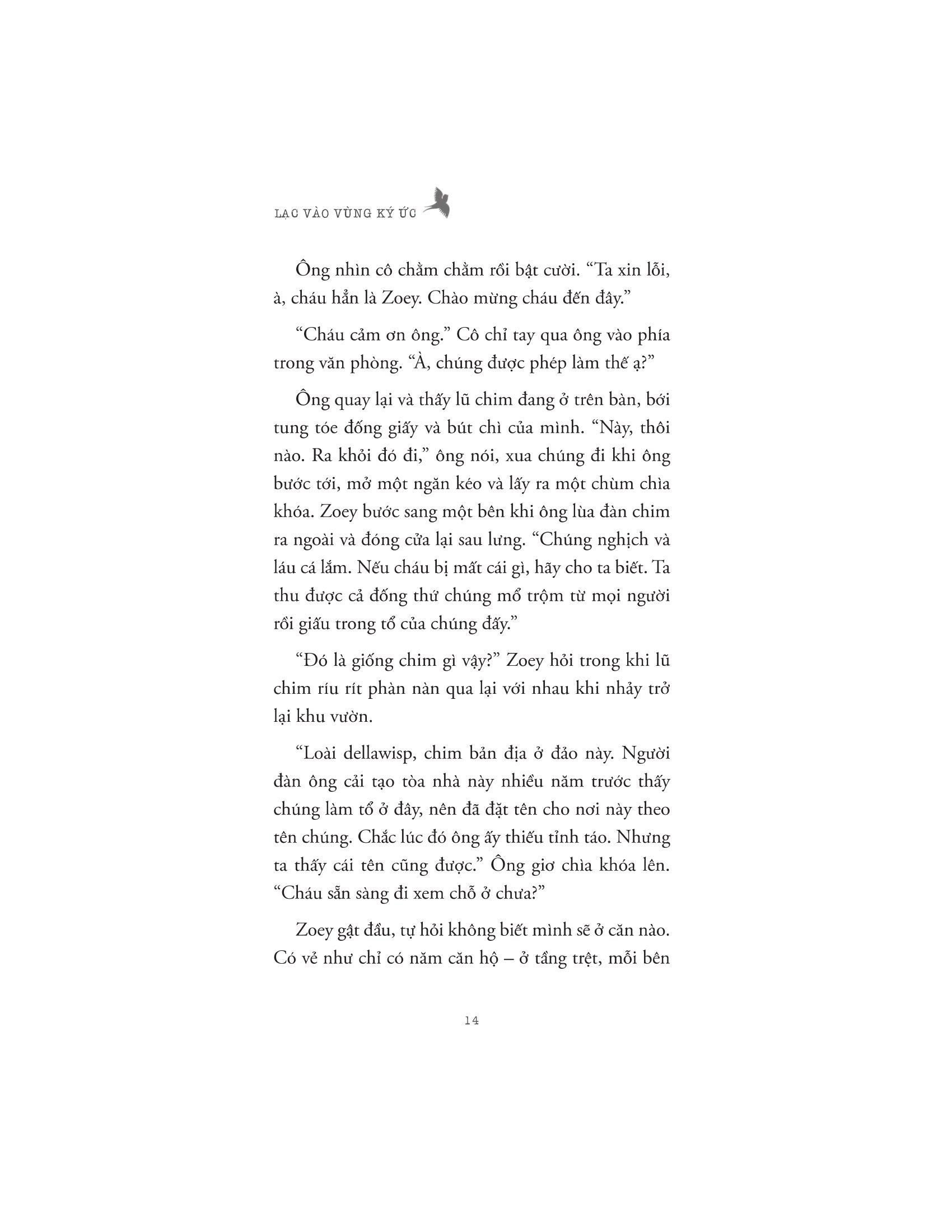 lạc vào vùng ký ức