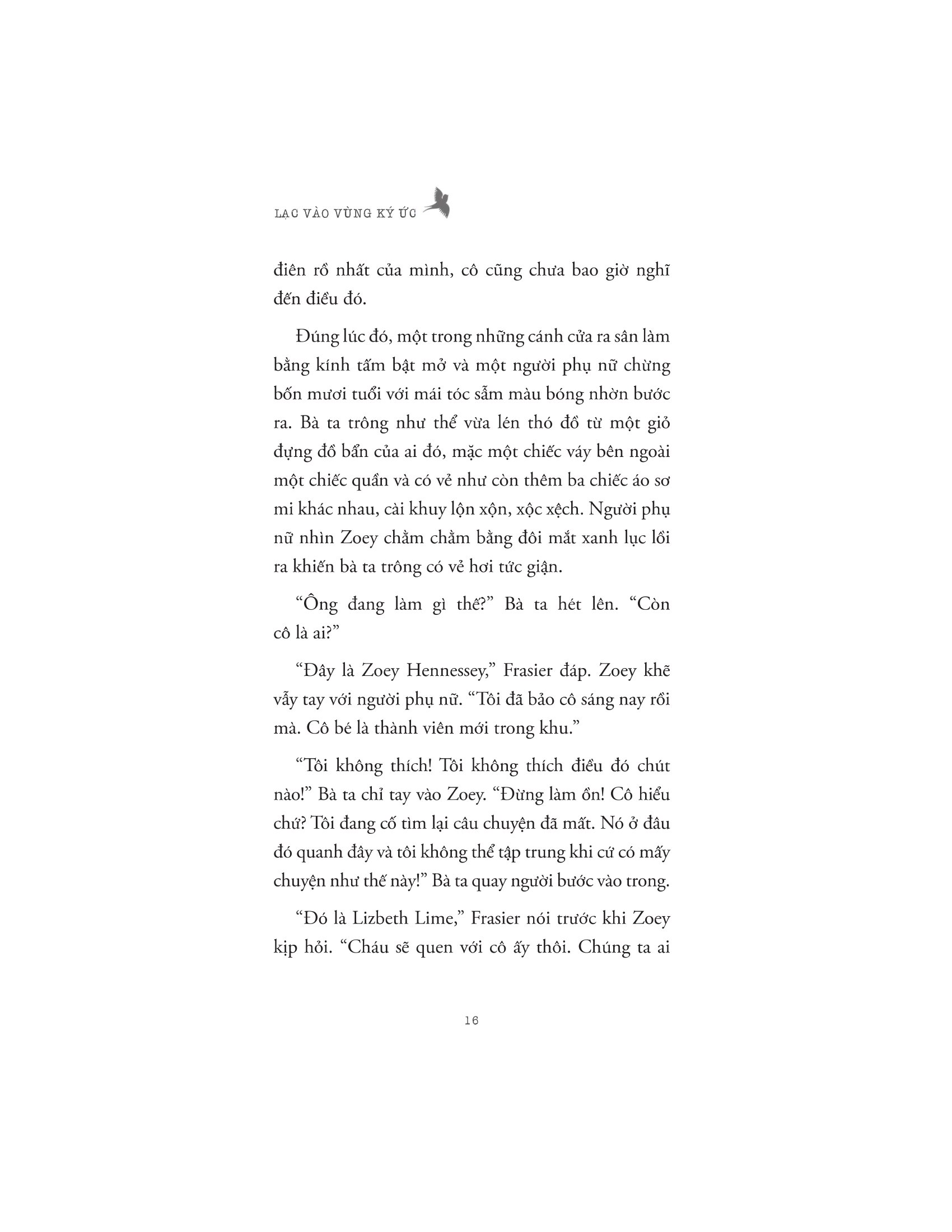 lạc vào vùng ký ức