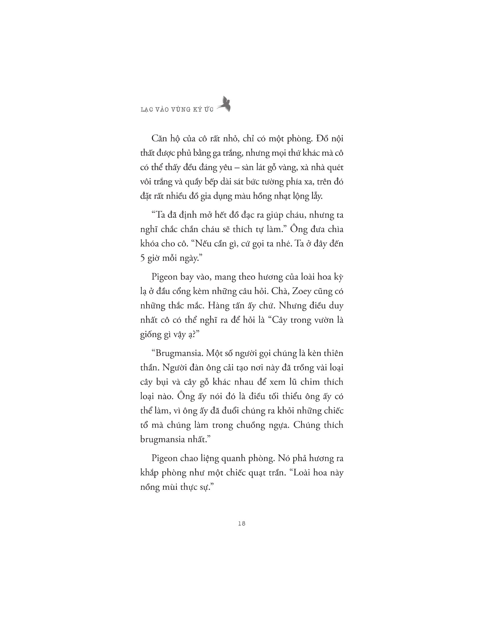 lạc vào vùng ký ức