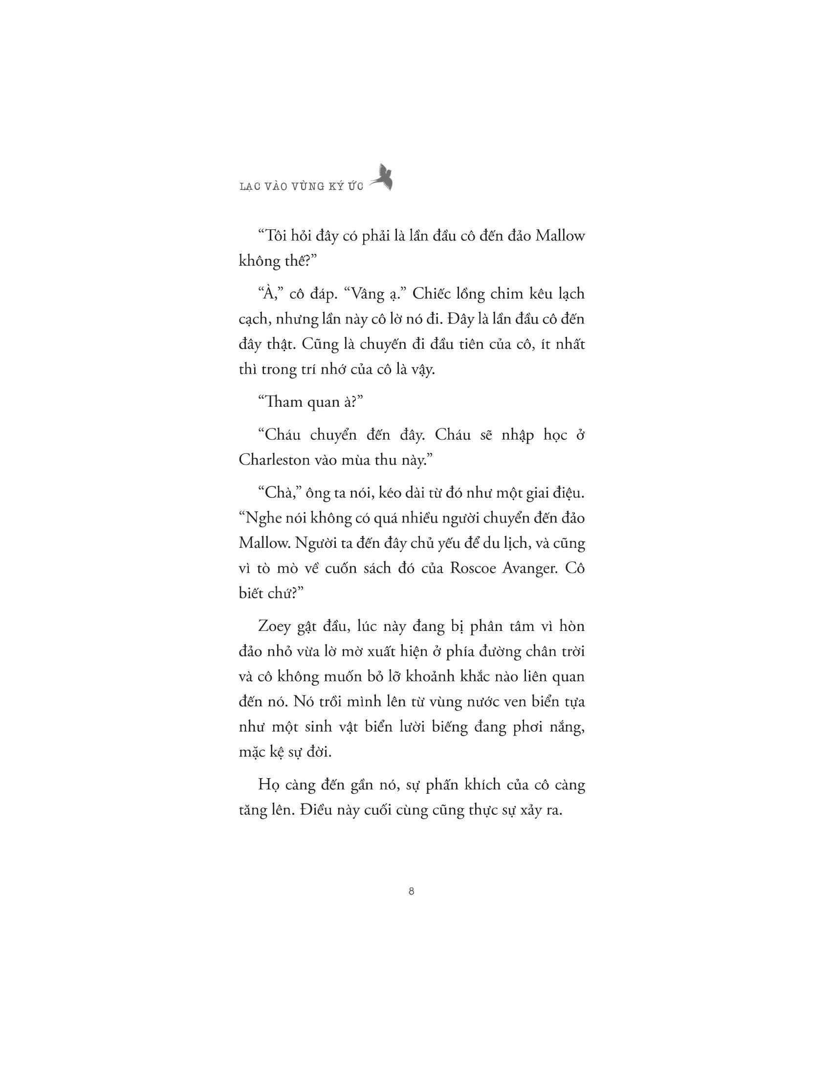 lạc vào vùng ký ức