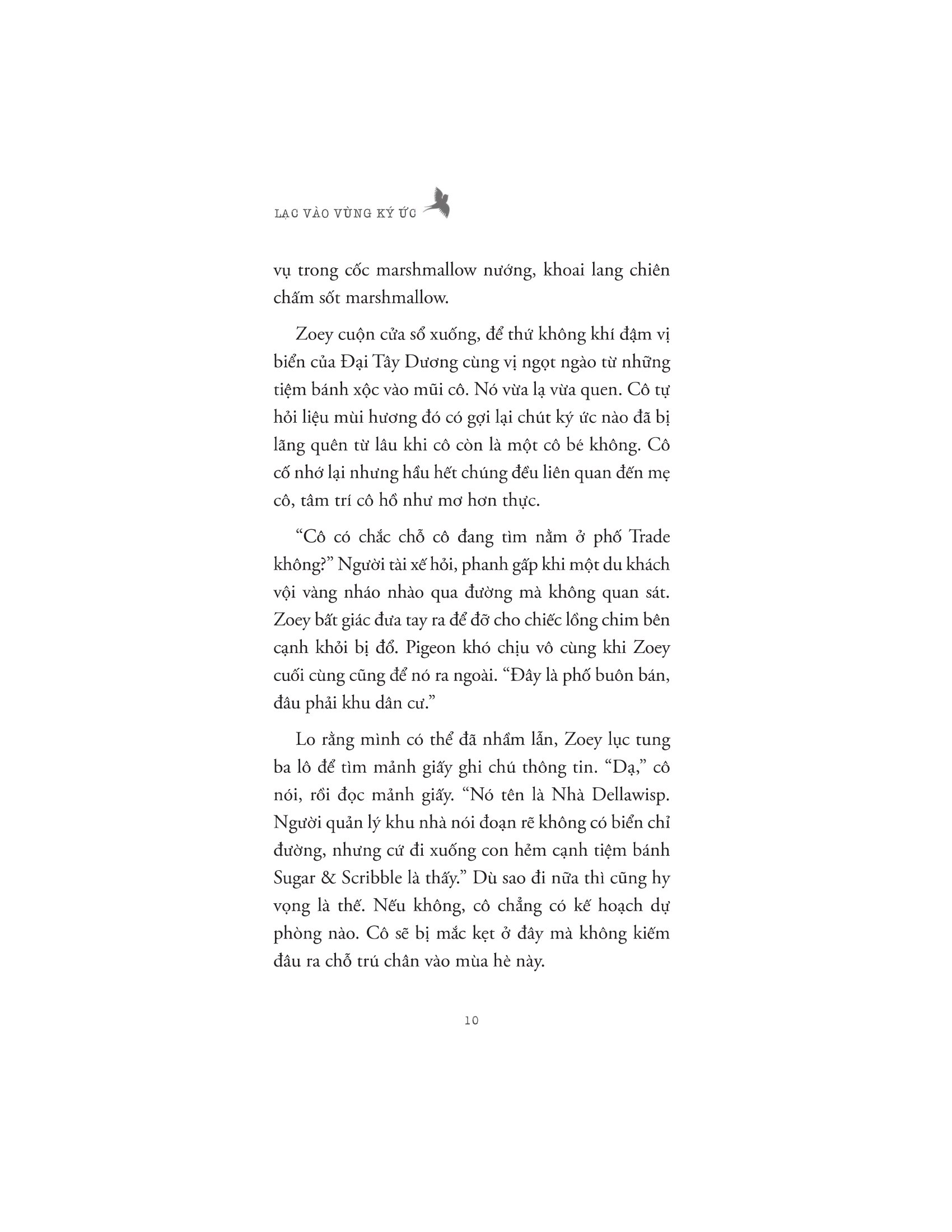 lạc vào vùng ký ức