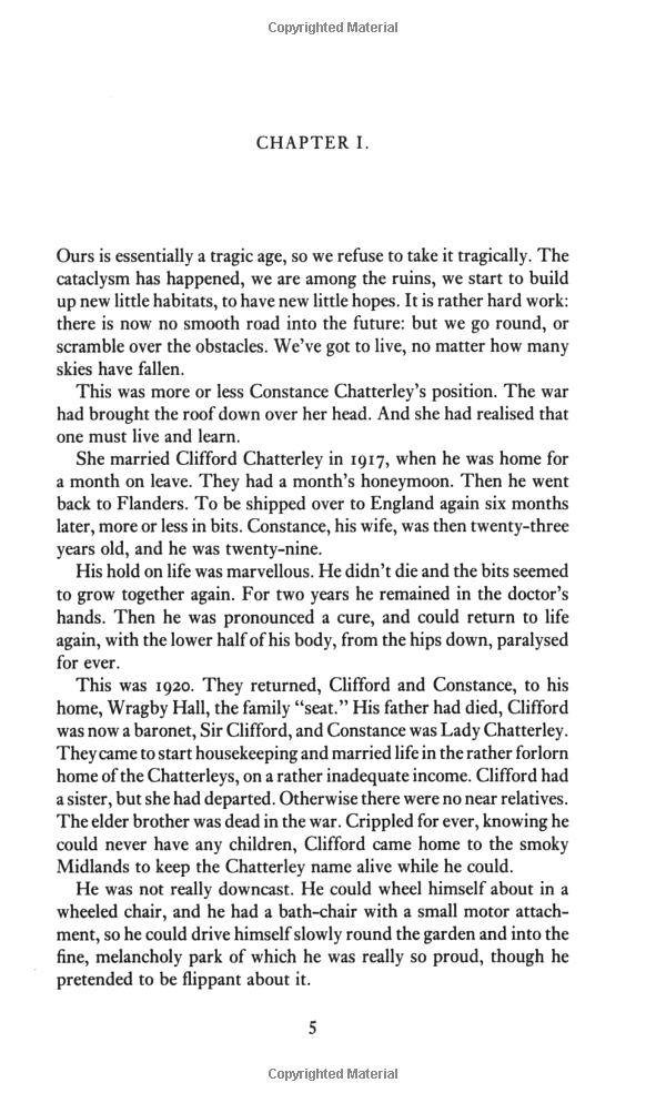 lady chatterley's lover: cambridge lawrence edition (penguin classics)