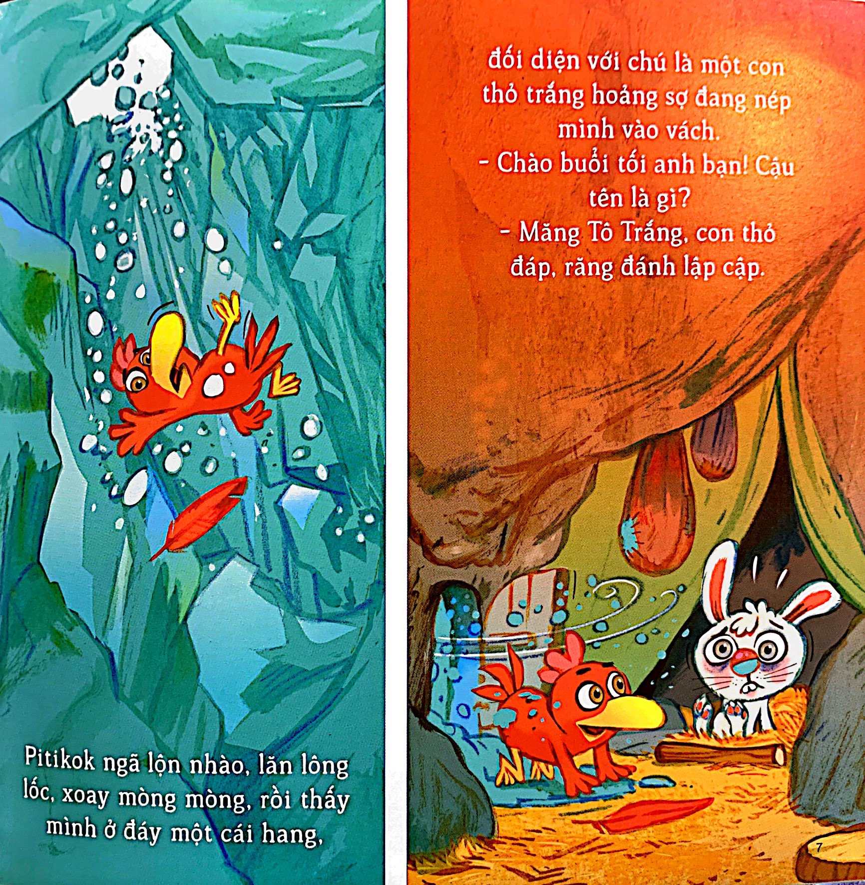 lại chuyện xóm gà - pitikok đi săn ác mộng