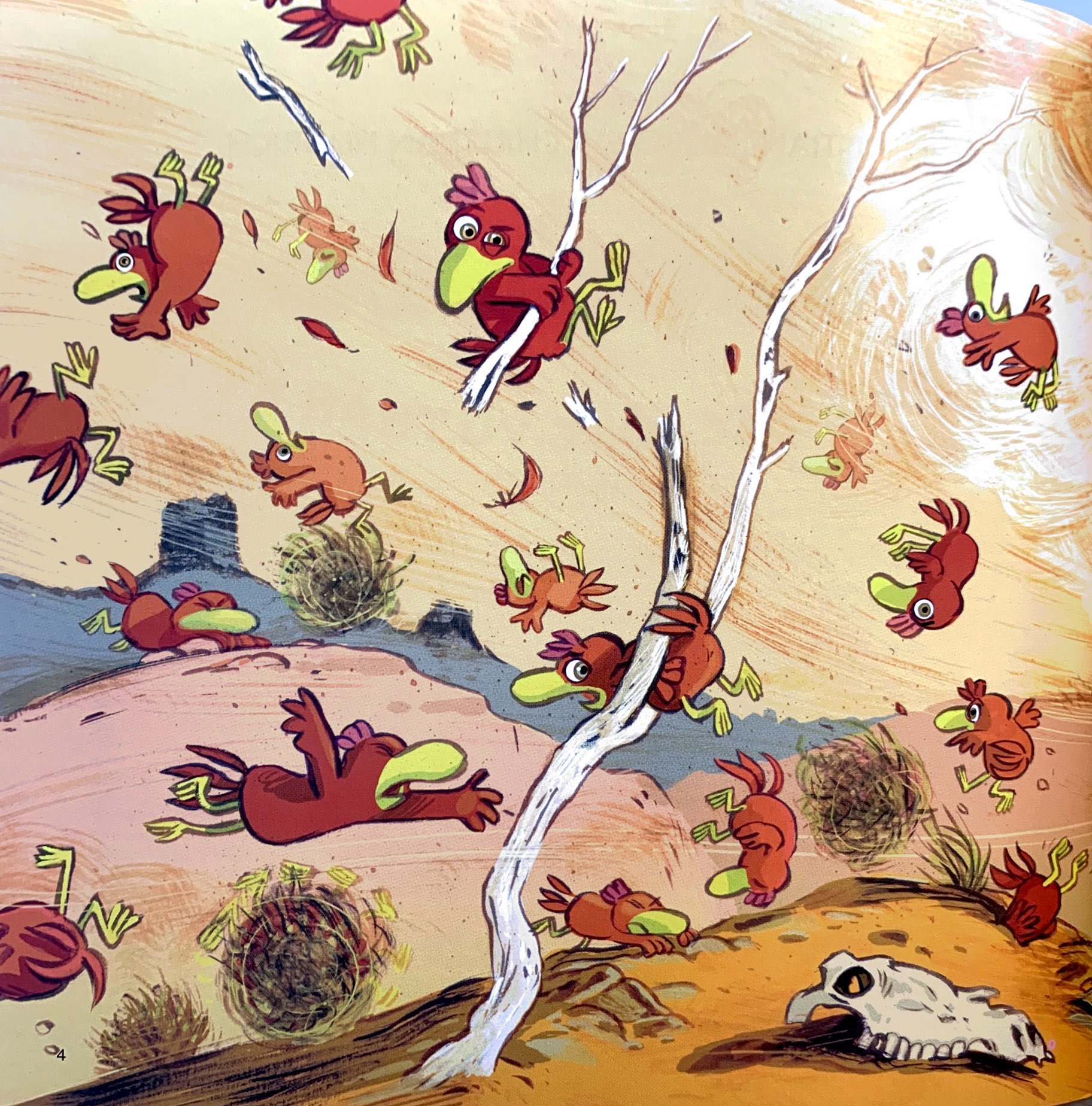 lại chuyện xóm gà - pitikok và chiếc lông vũ thần kỳ