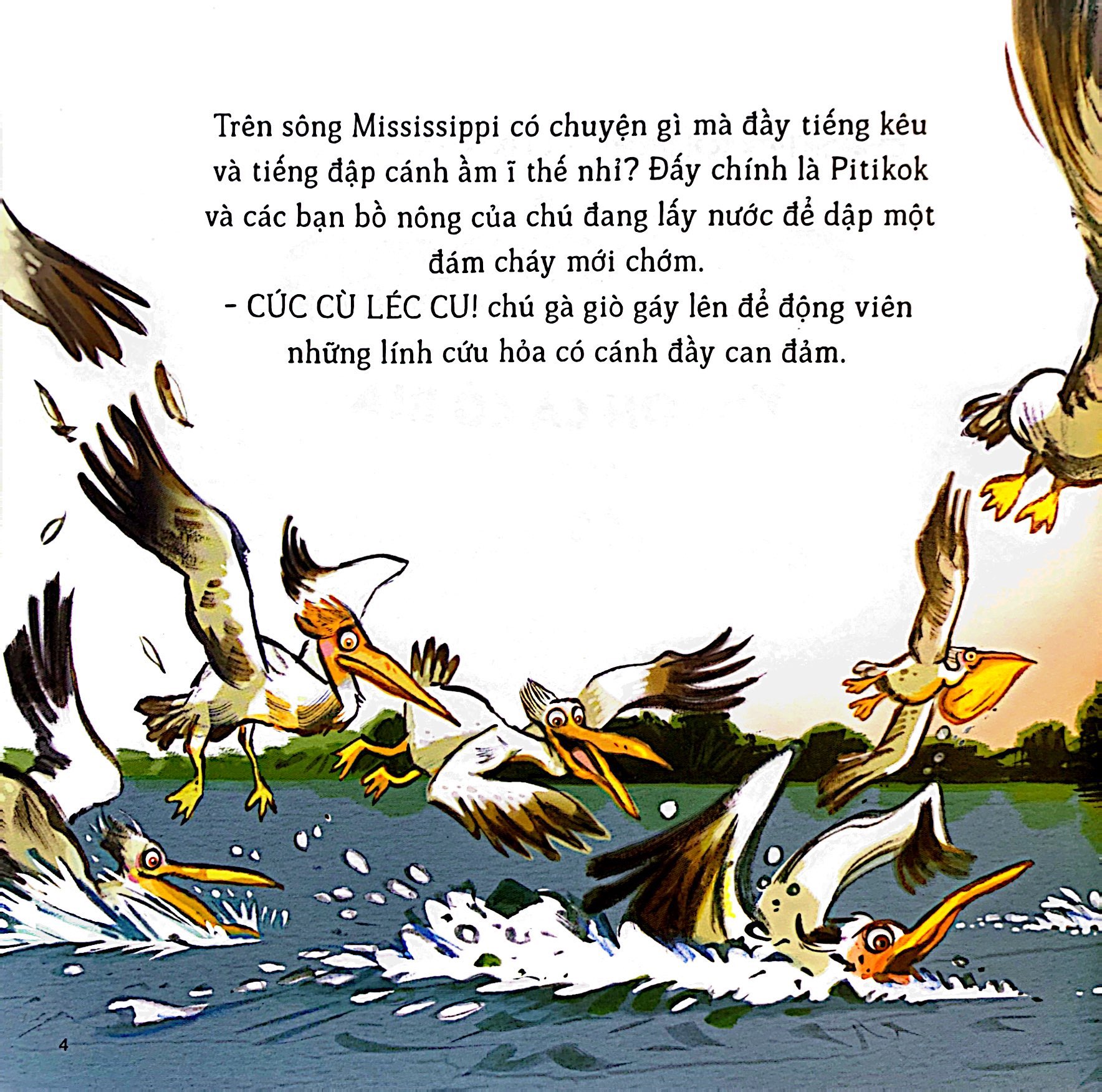 lại chuyện xóm gà - pitikok và con cá có ria