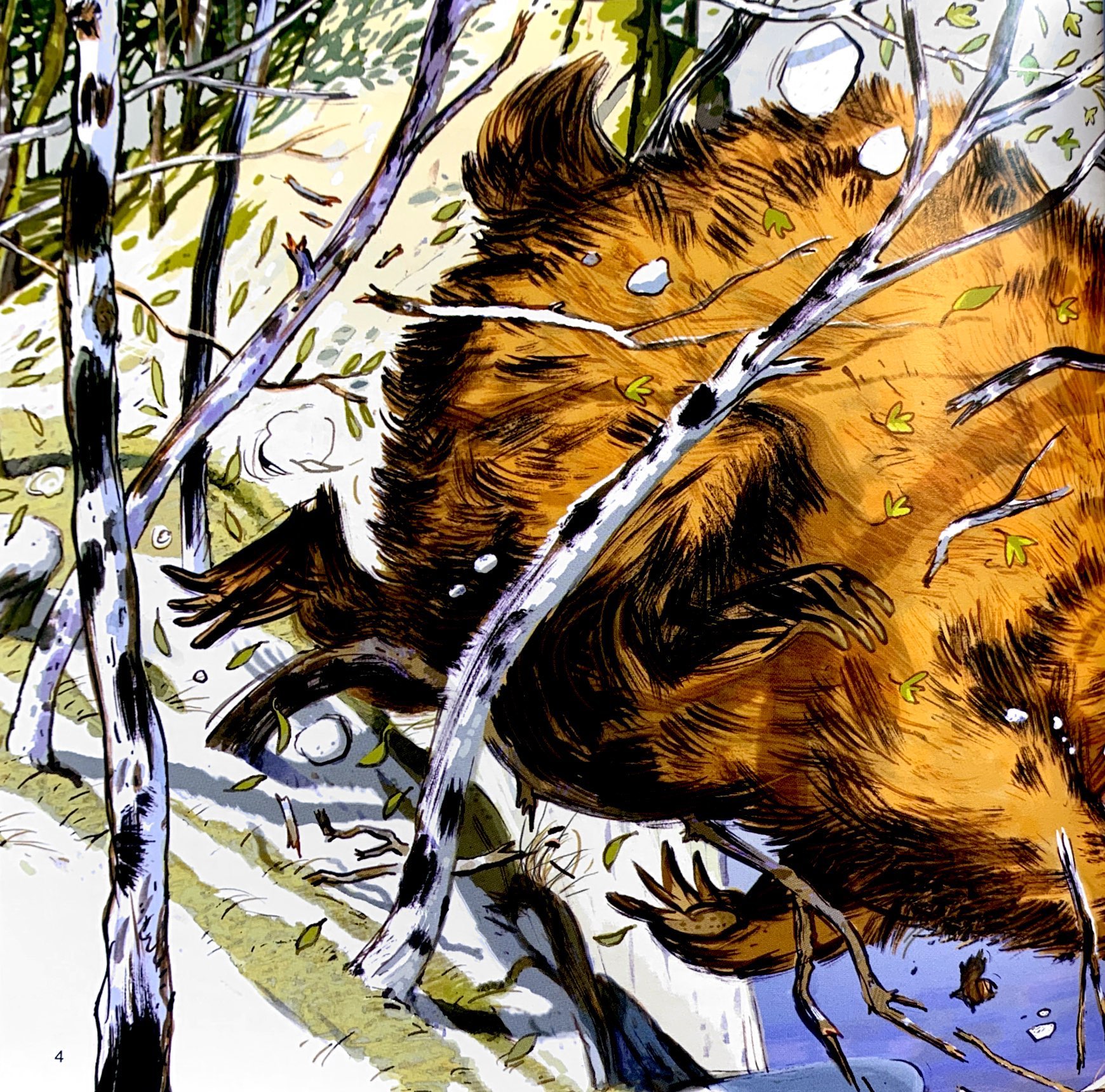 lại chuyện xóm gà - pitikok và khu rừng cảm lạnh