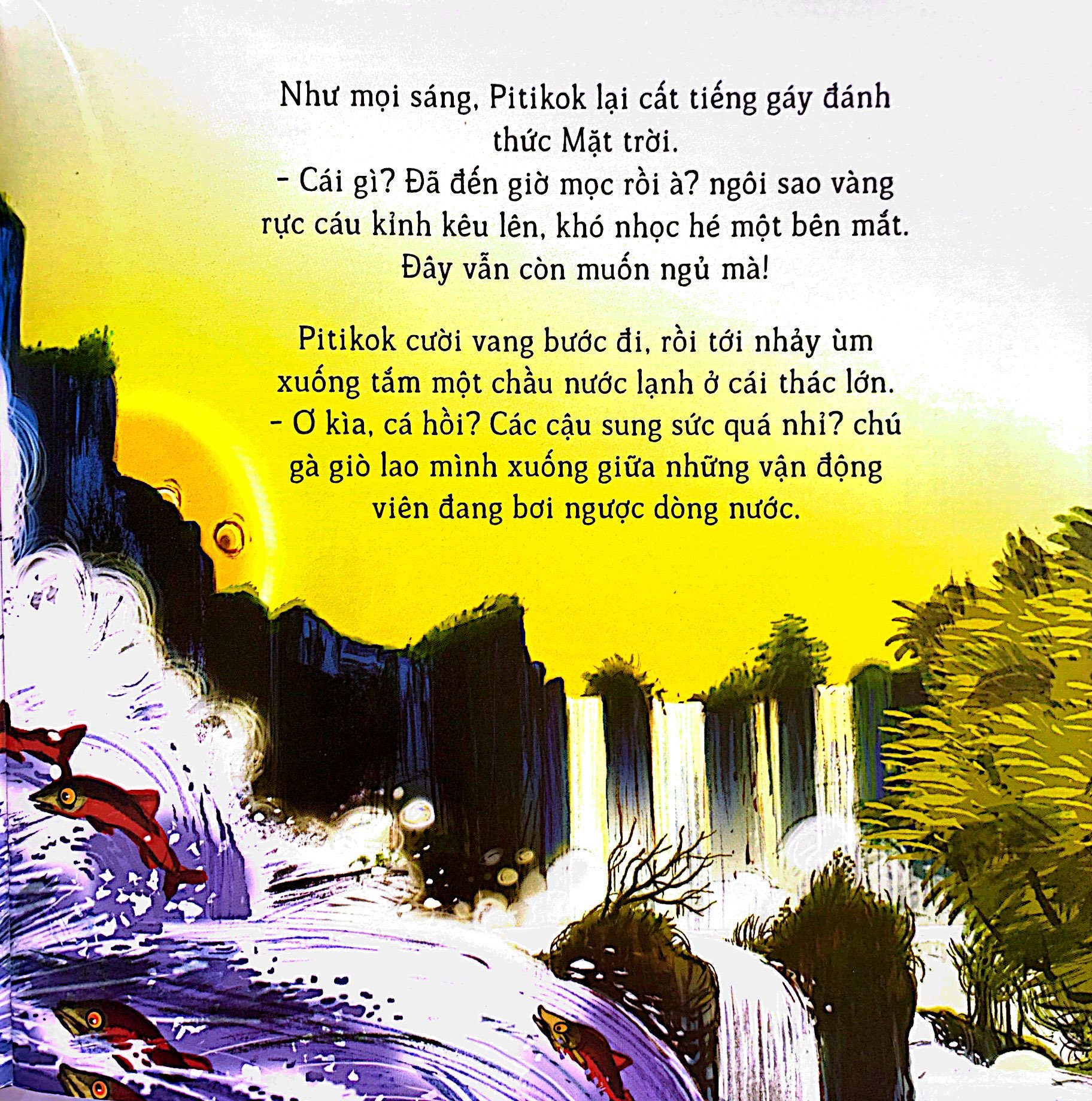 lại chuyện xóm gà - pitikok và mặt trăng ủ ê