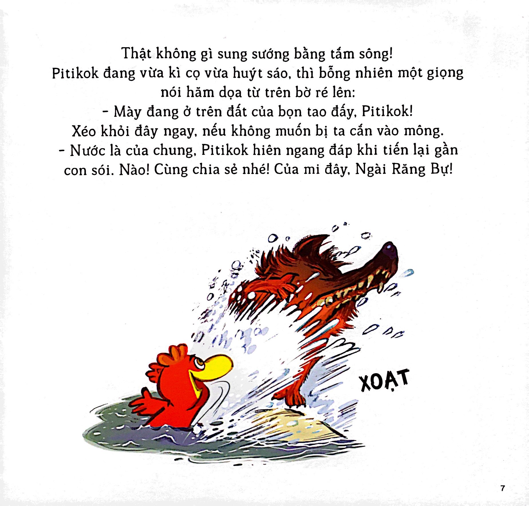 lại chuyện xóm gà - pitikok và mặt trăng ủ ê