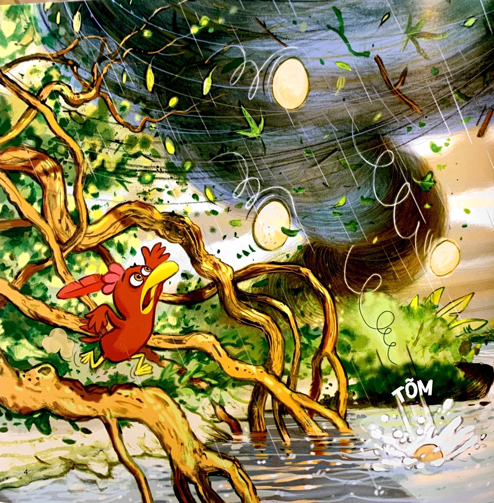 lại chuyện xóm gà - pitikok và những quả trứng kỳ cục