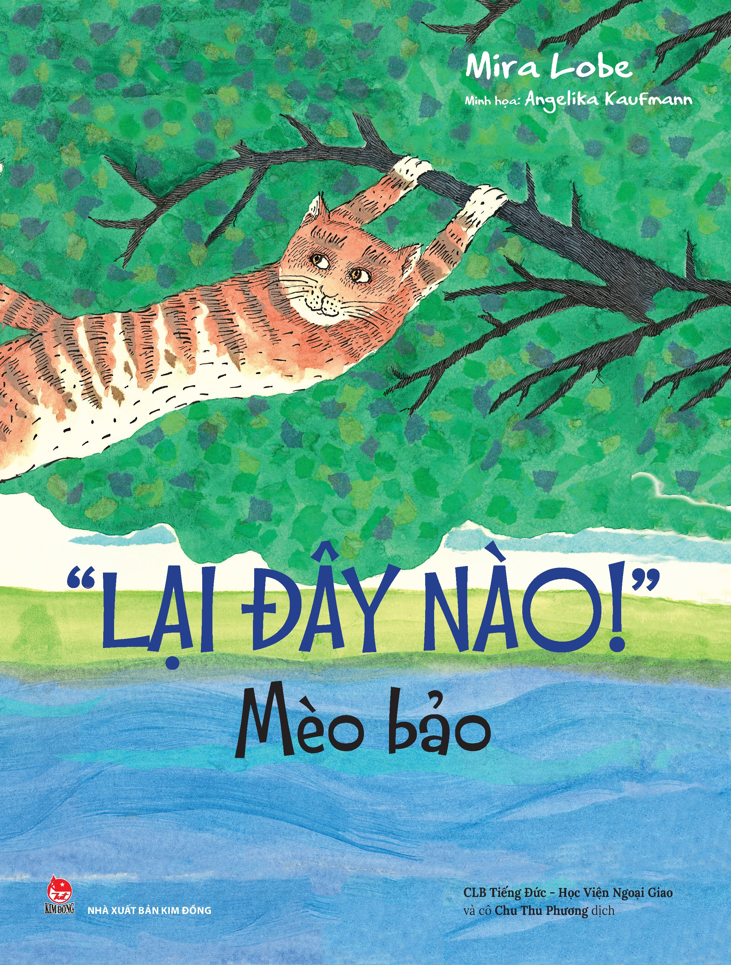 "lại đây nào!" - mèo bảo