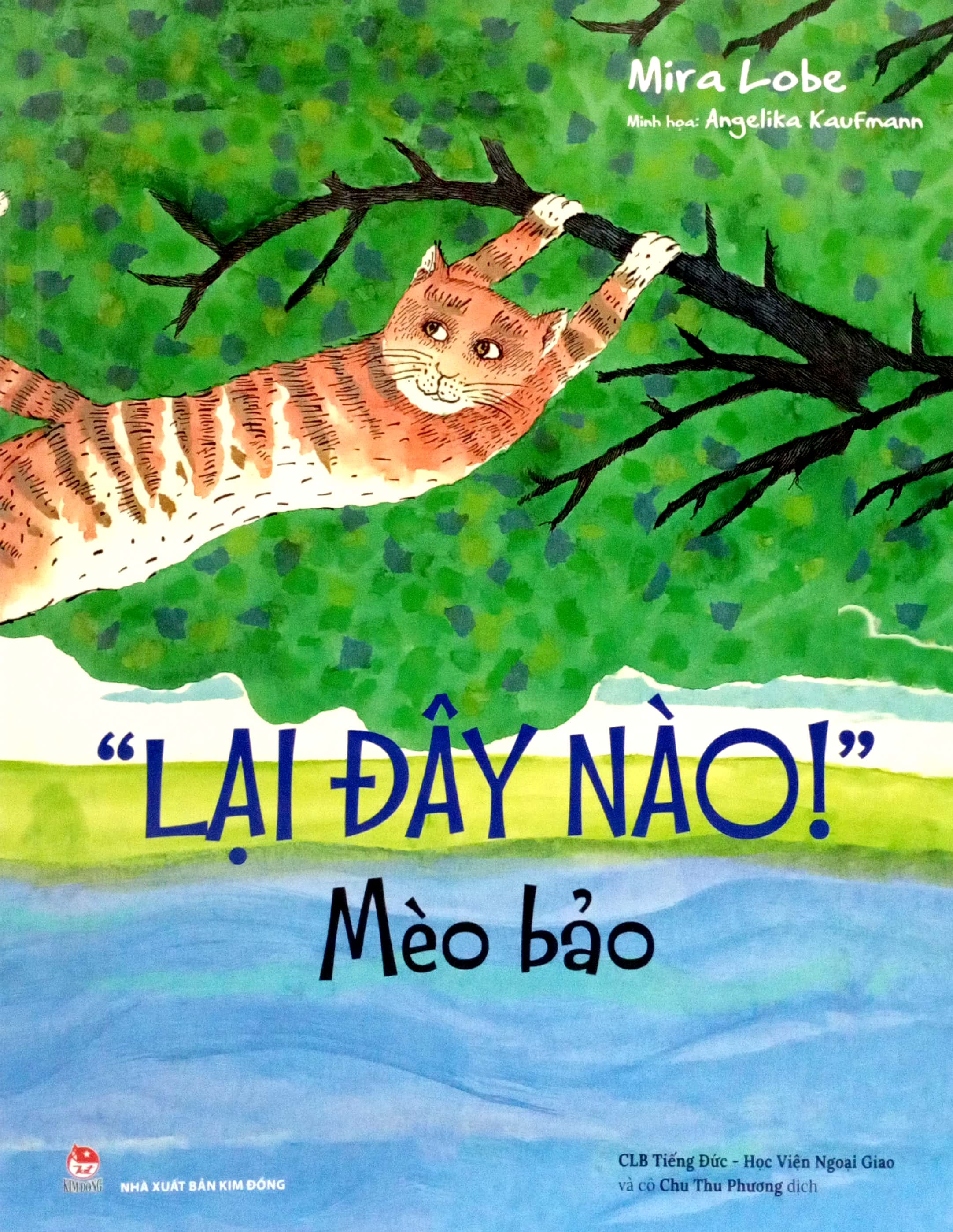 "lại đây nào!" - mèo bảo