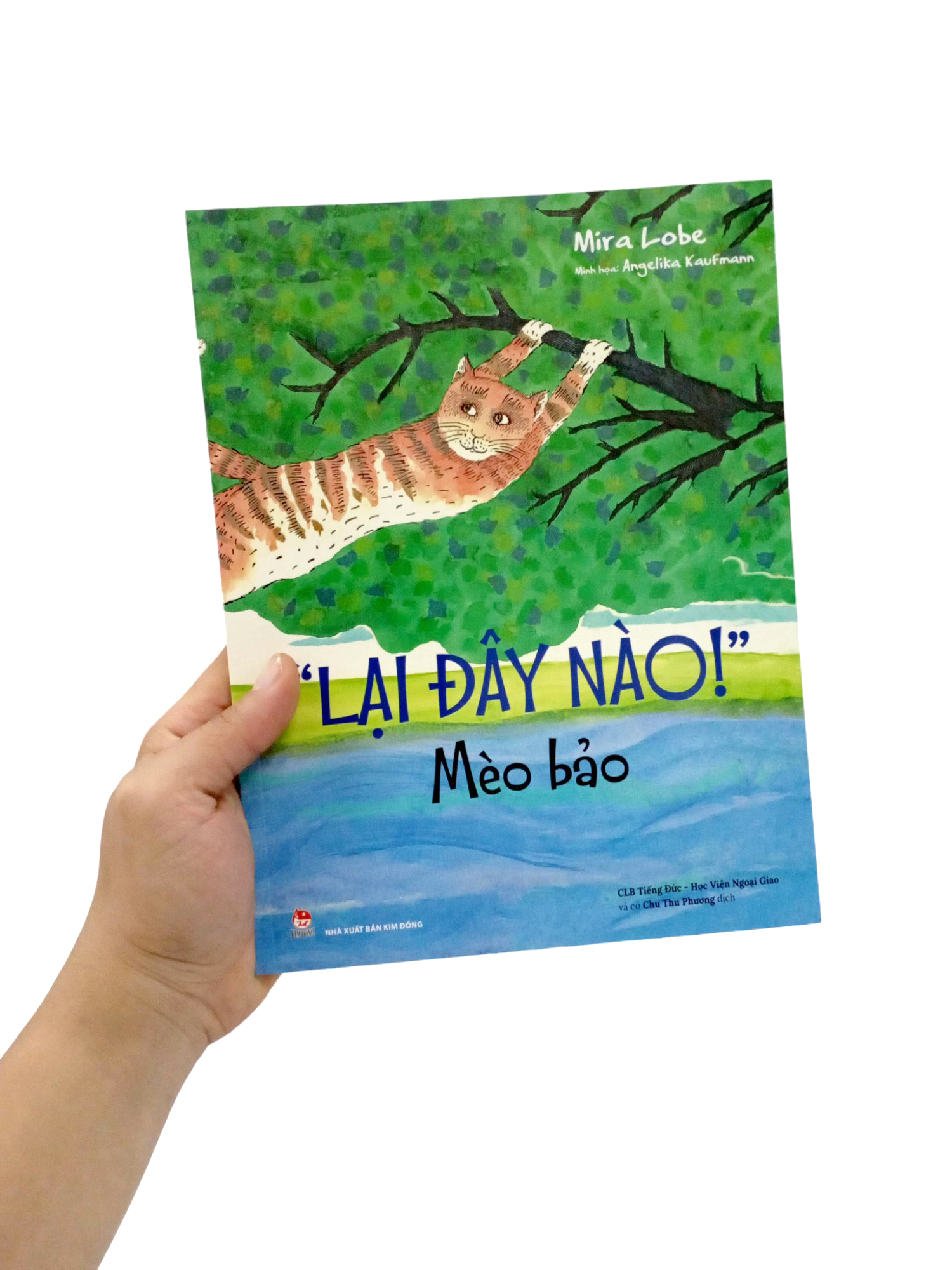 "lại đây nào!" - mèo bảo