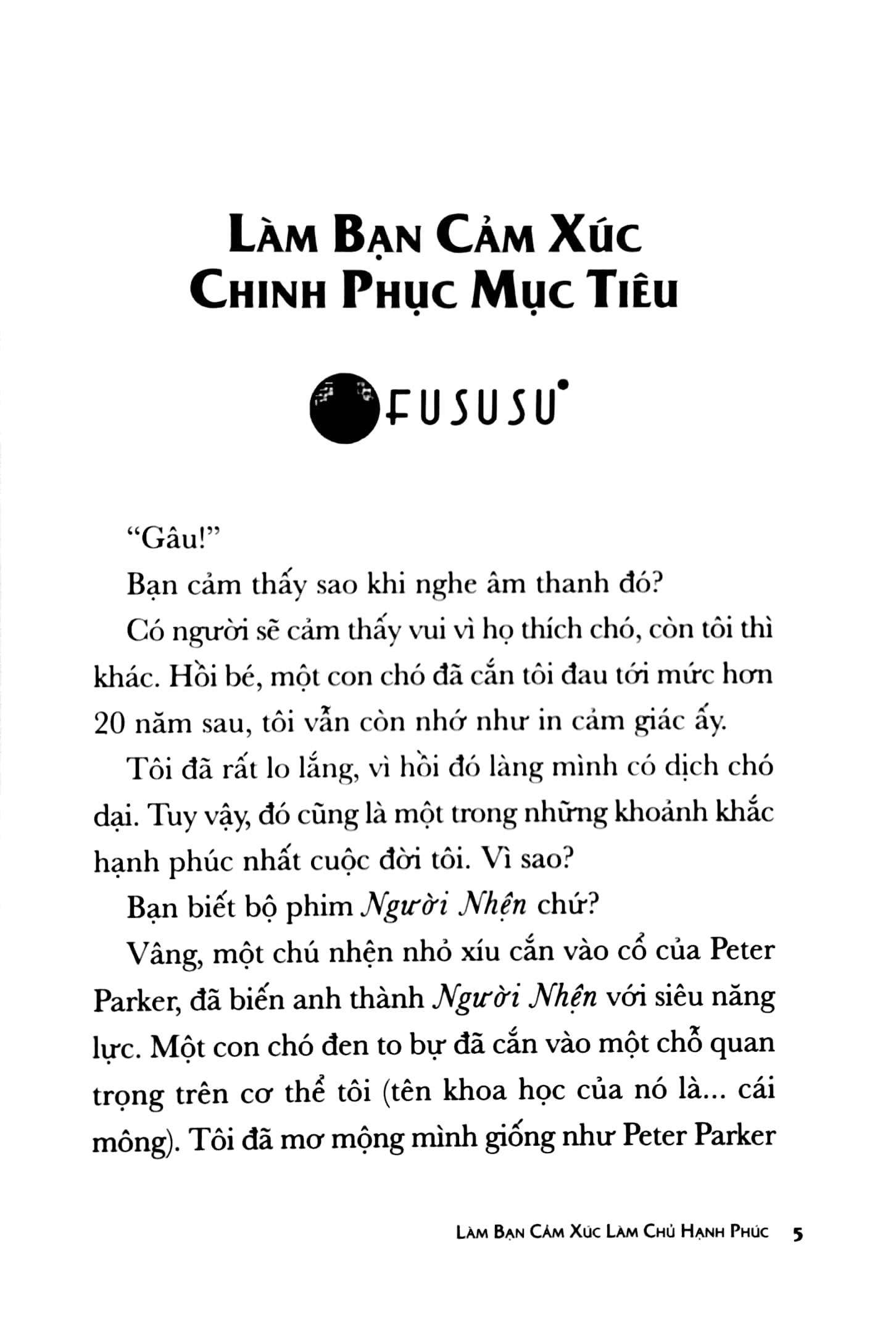 làm bạn cảm xúc, làm chủ hạnh phúc