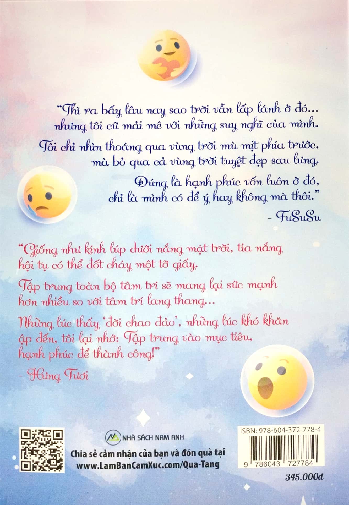 làm bạn cảm xúc, làm chủ hạnh phúc