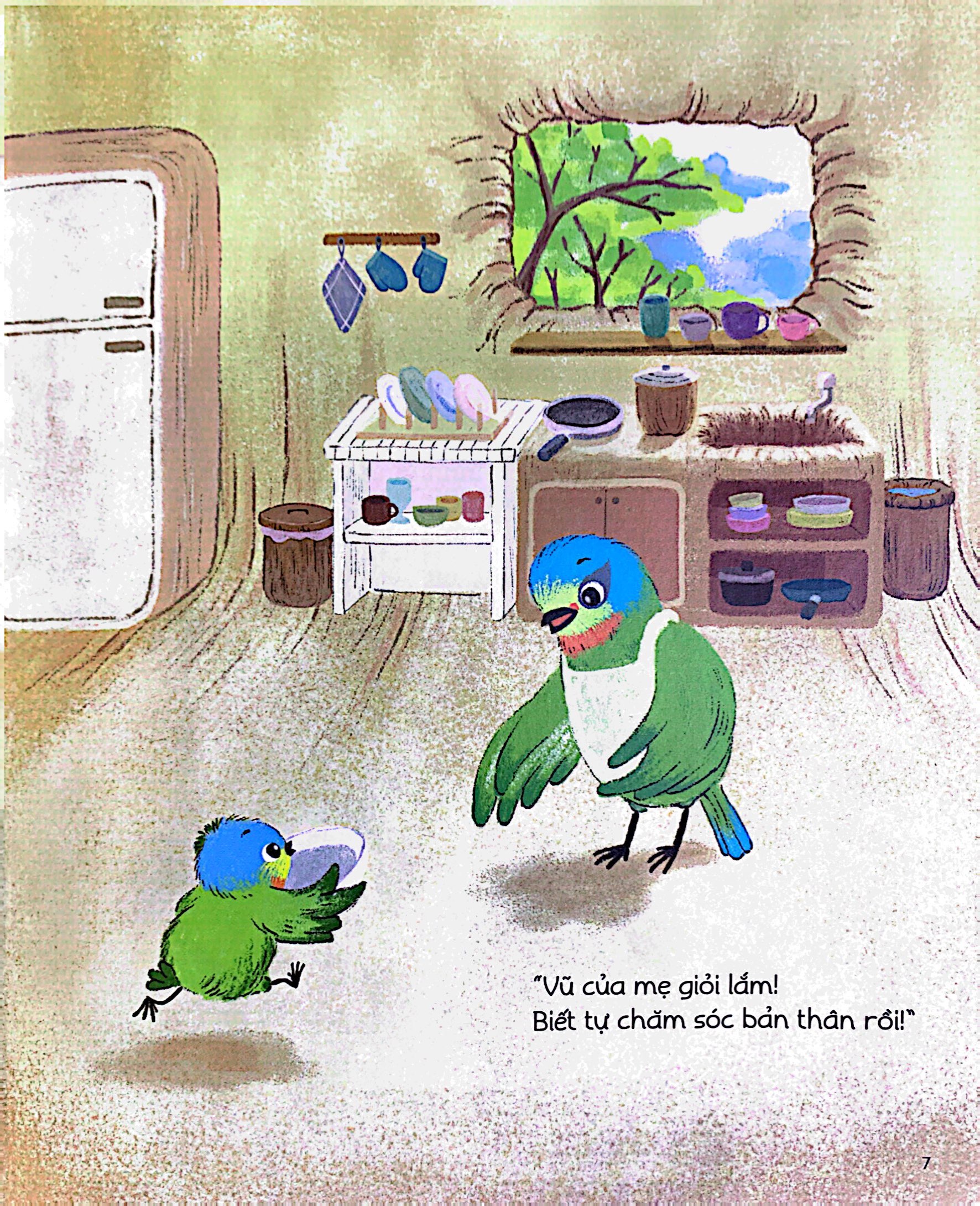 làm bạn cùng con - con giỏi lắm!