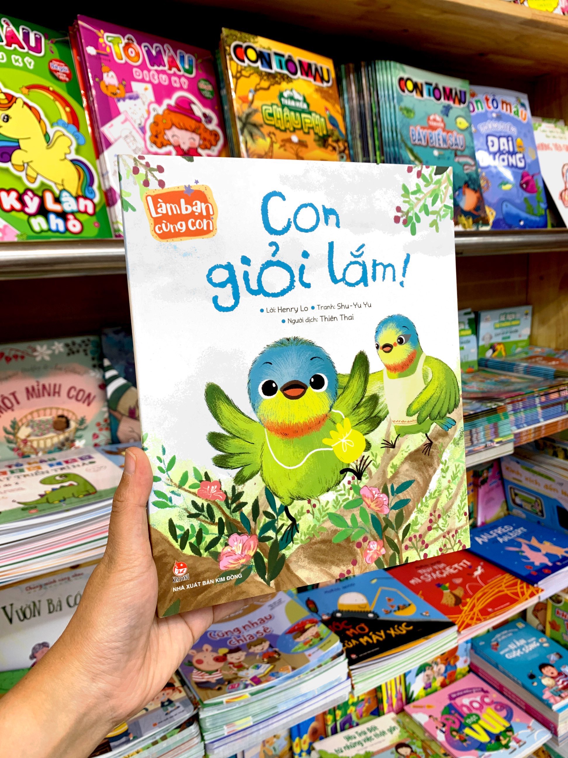 làm bạn cùng con - con giỏi lắm!