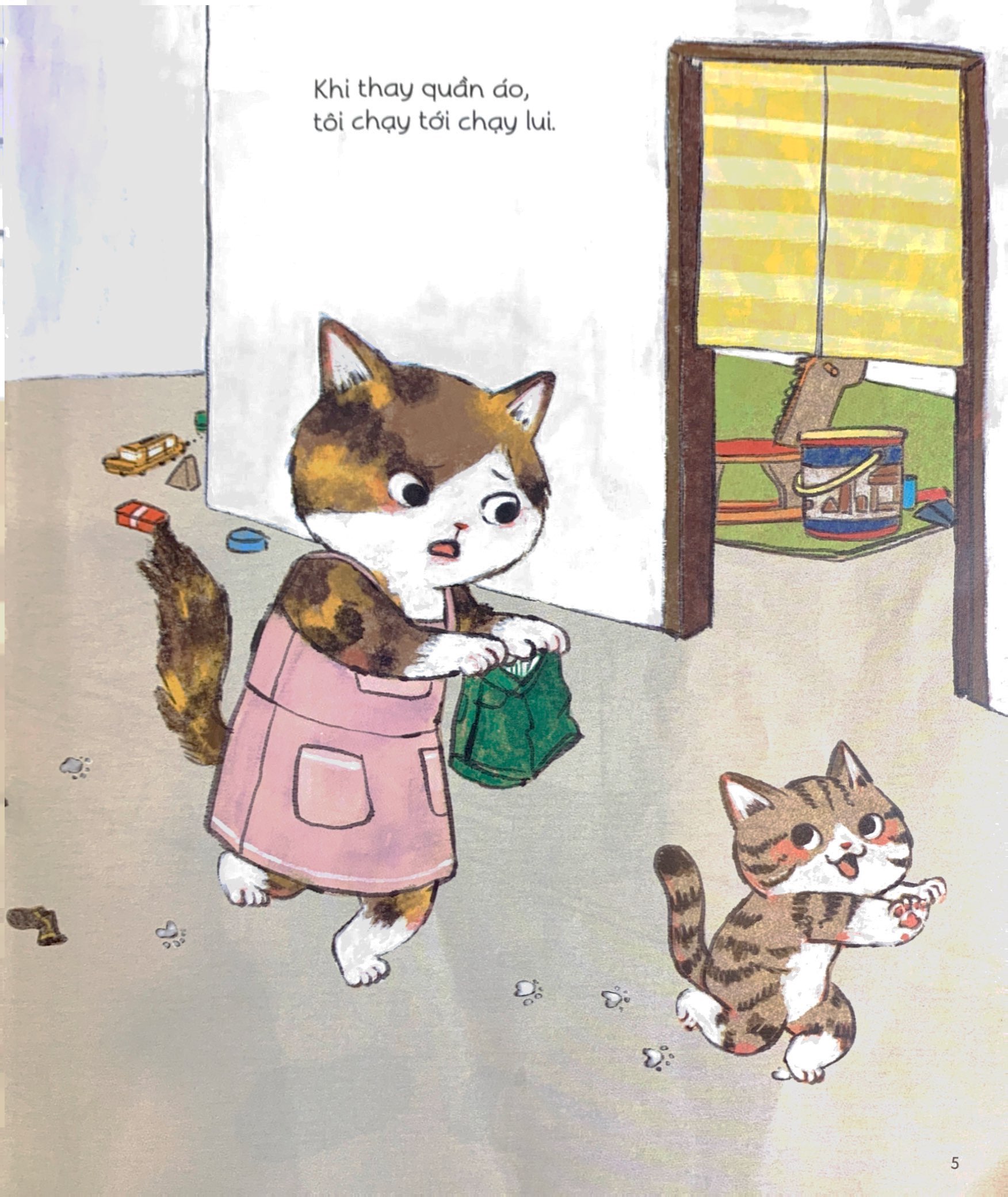 làm bạn cùng con - con không muốn đâu!