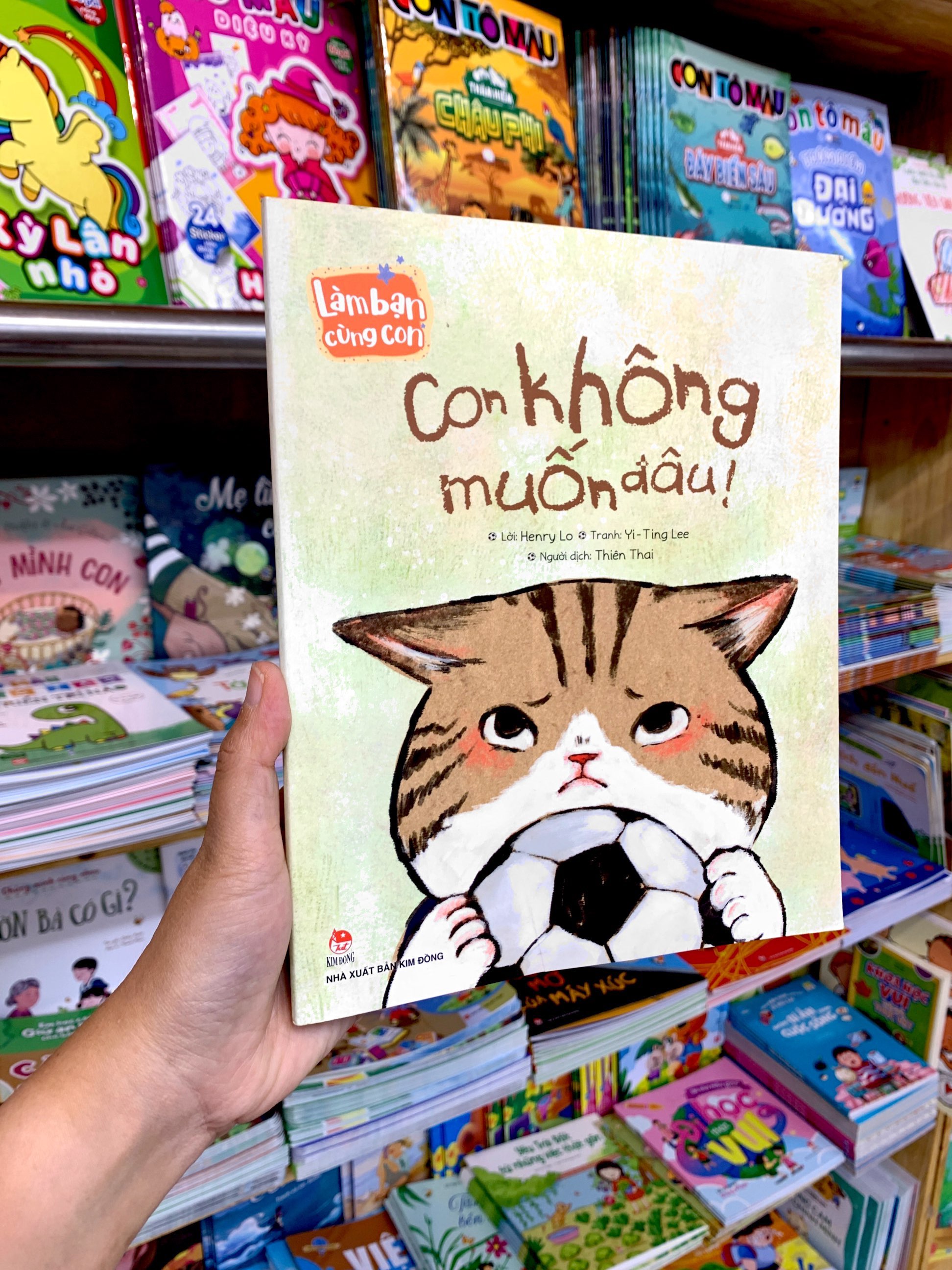 làm bạn cùng con - con không muốn đâu!